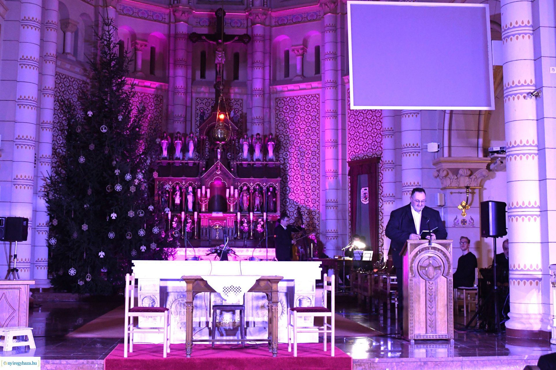 Pásztorjáték a Magyarok Nagyasszonya-társszékesegyházban