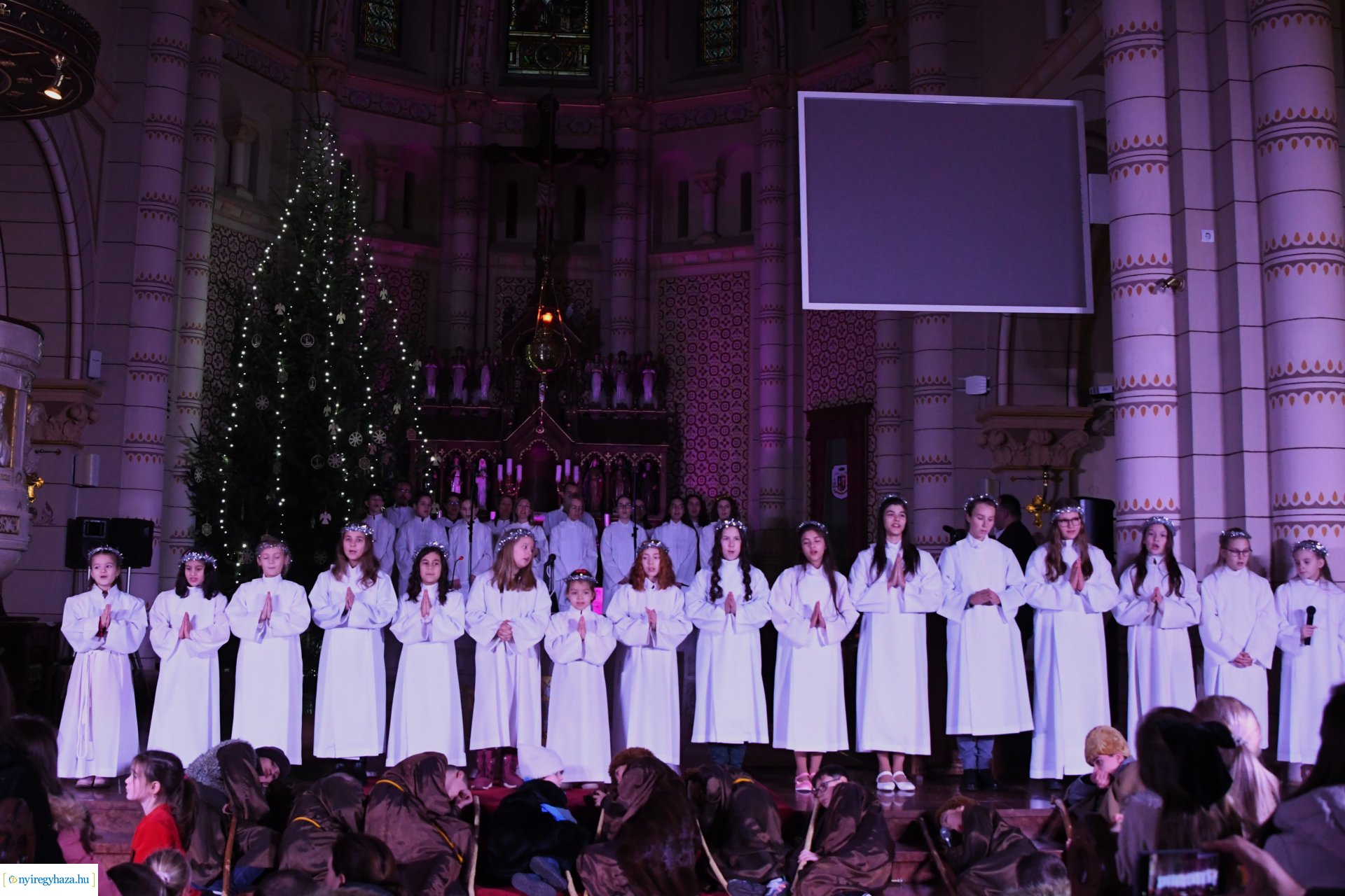 Pásztorjáték a Magyarok Nagyasszonya-társszékesegyházban