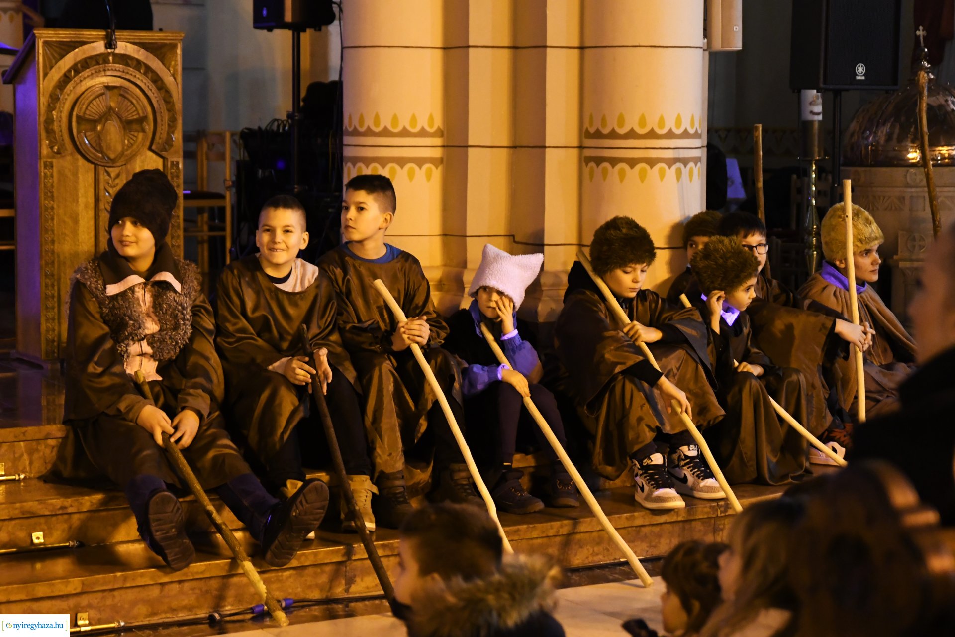 Pásztorjáték a Magyarok Nagyasszonya-társszékesegyházban