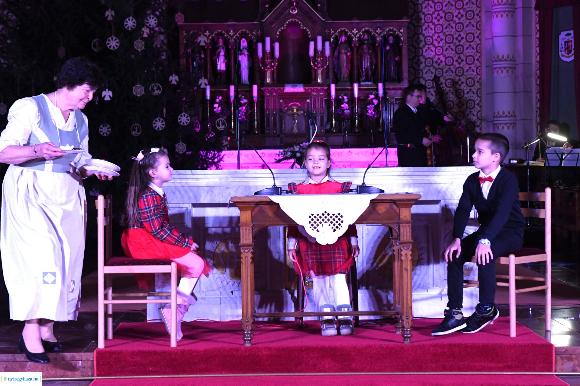 Pásztorjáték a Magyarok Nagyasszonya-társszékesegyházban