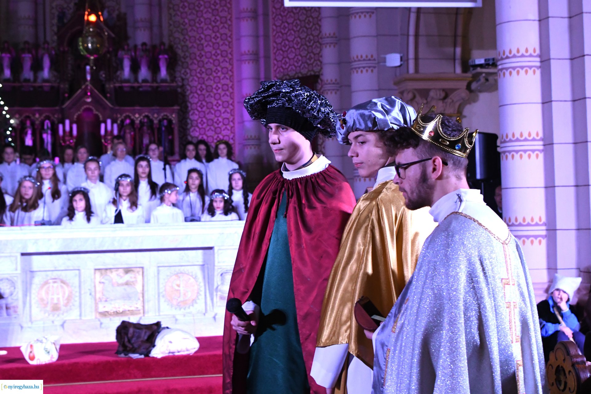 Pásztorjáték a Magyarok Nagyasszonya-társszékesegyházban