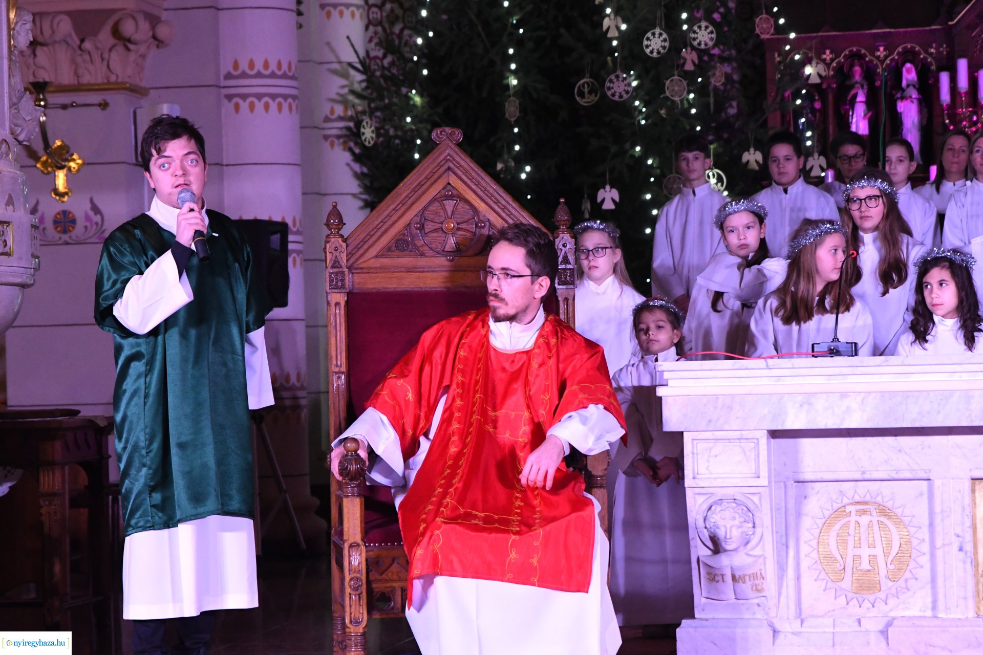 Pásztorjáték a Magyarok Nagyasszonya-társszékesegyházban