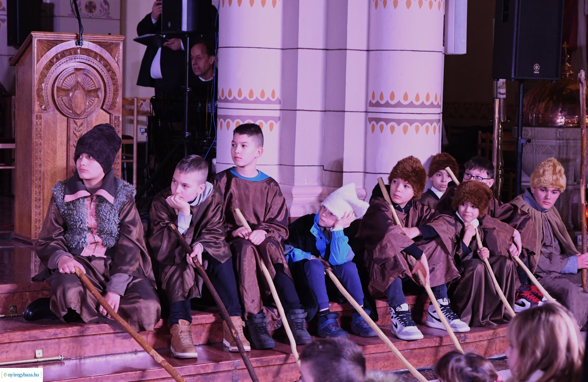 Pásztorjáték a Magyarok Nagyasszonya-társszékesegyházban