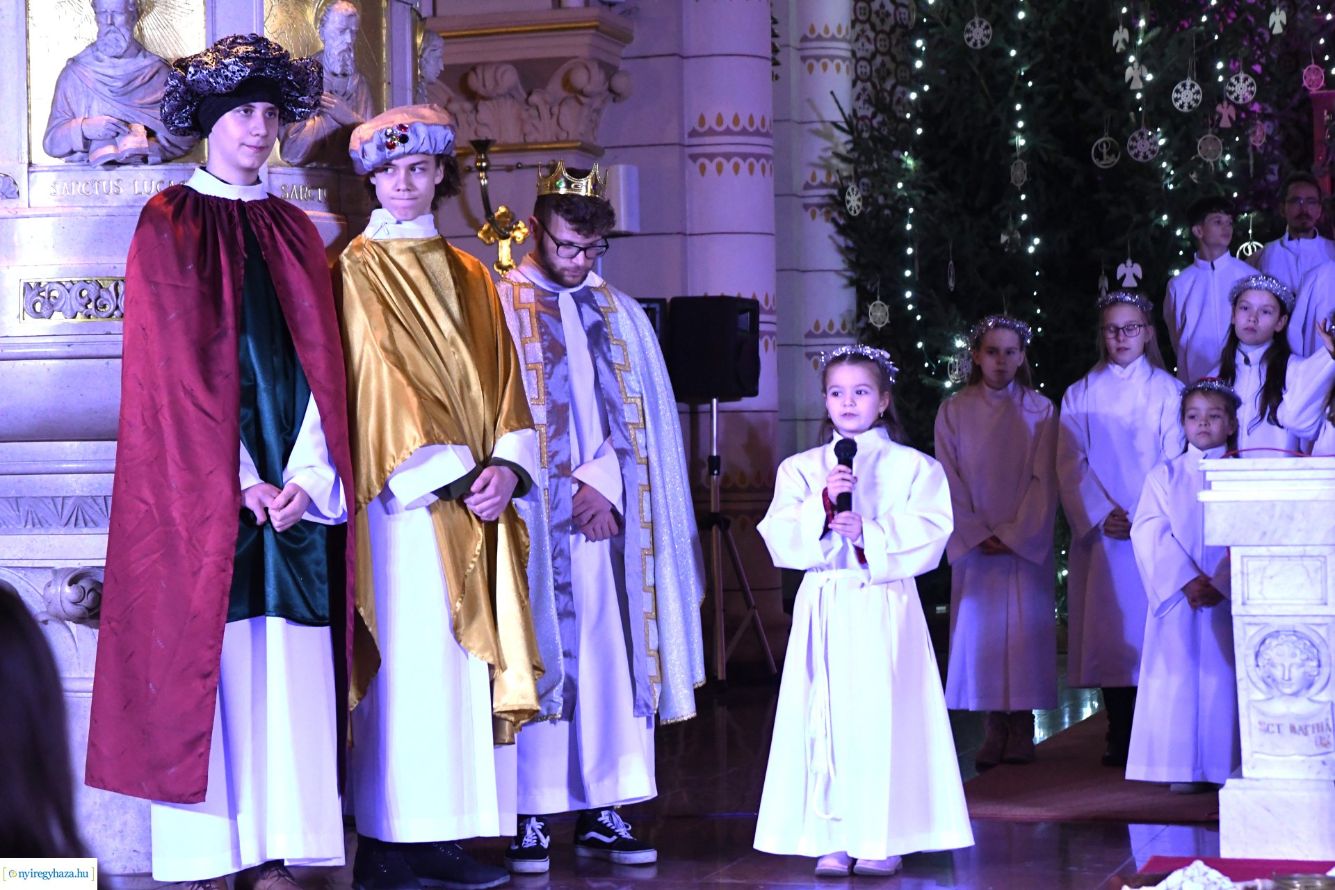 Pásztorjáték a Magyarok Nagyasszonya-társszékesegyházban