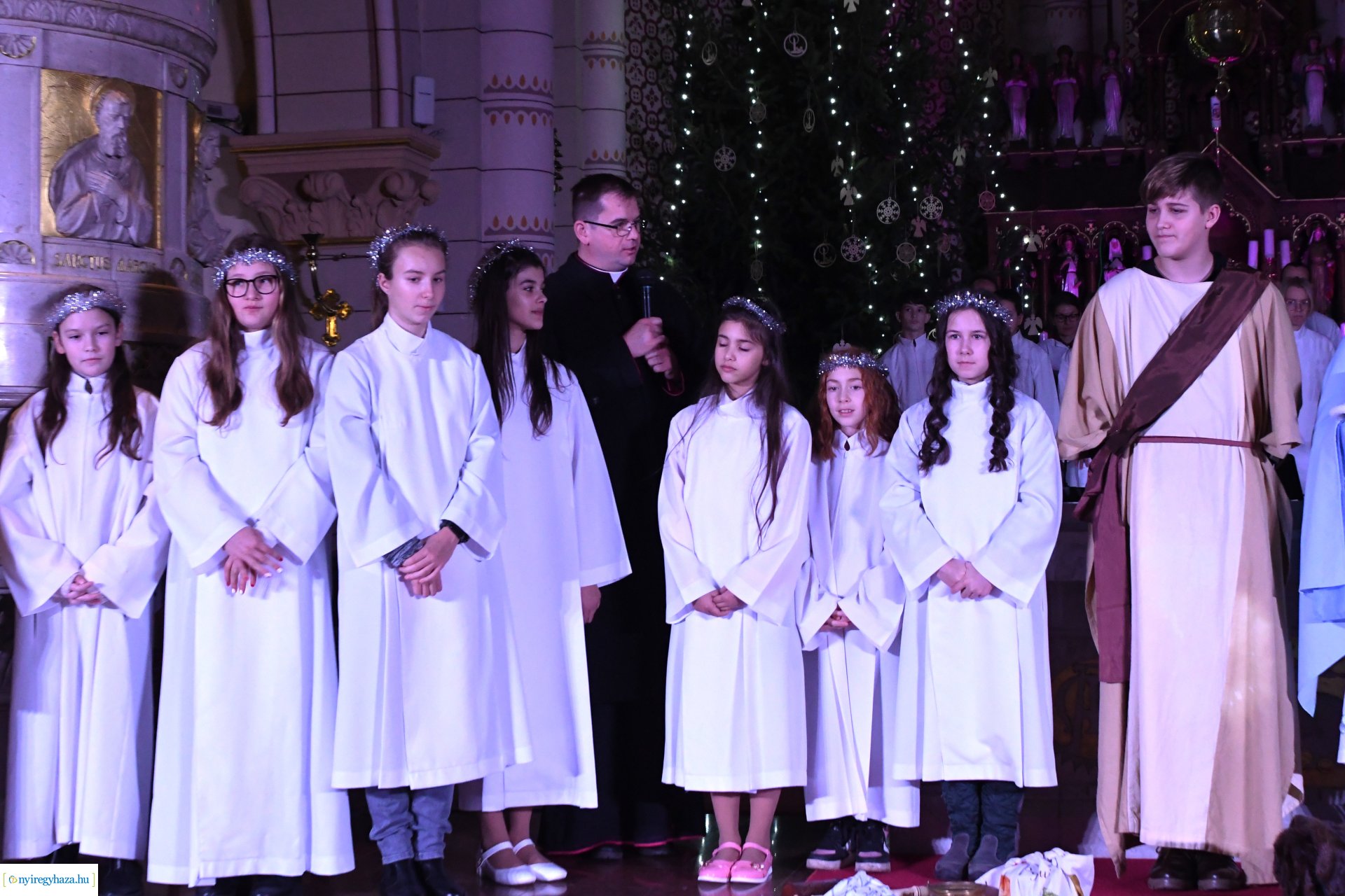 Pásztorjáték a Magyarok Nagyasszonya-társszékesegyházban