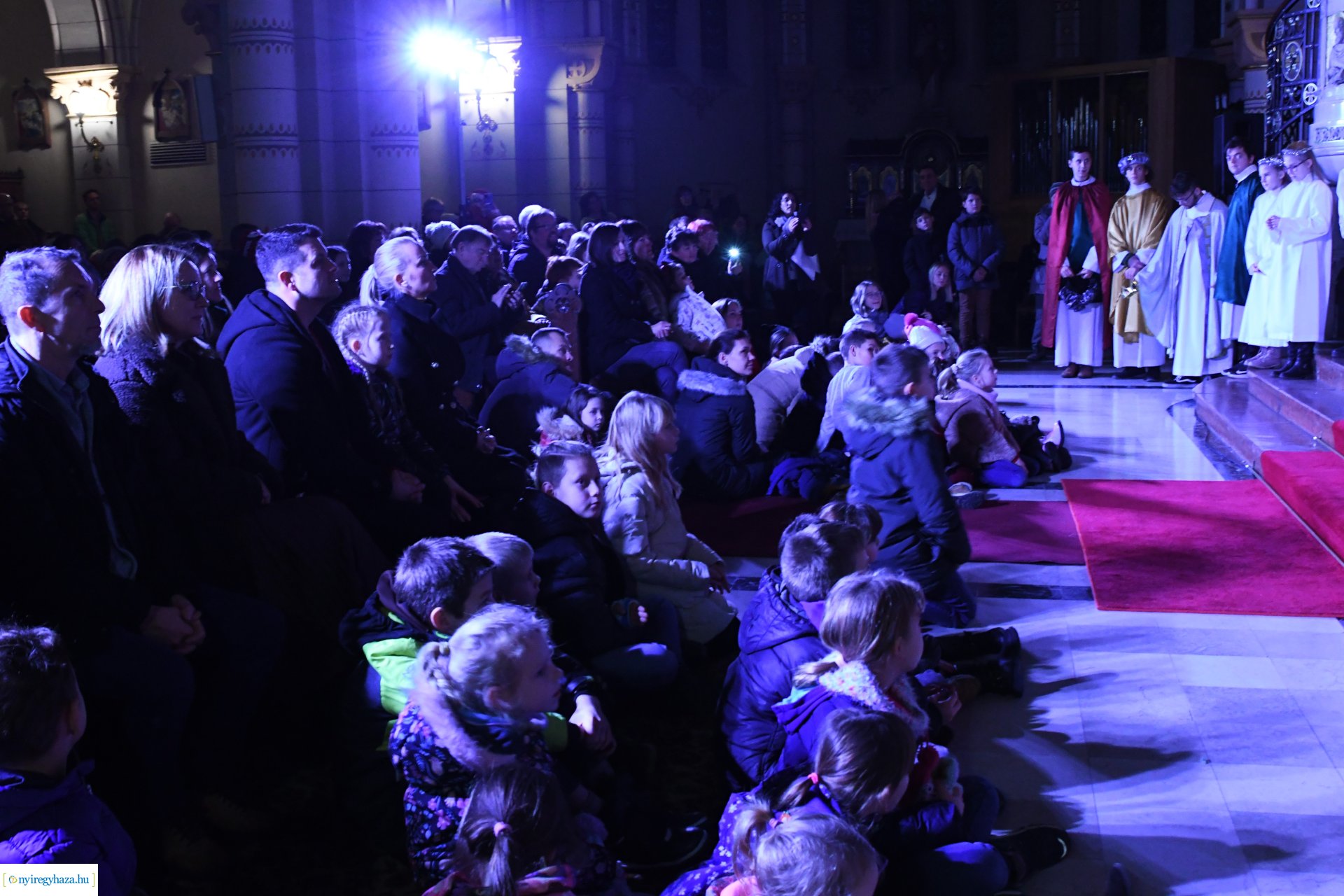 Pásztorjáték a Magyarok Nagyasszonya-társszékesegyházban