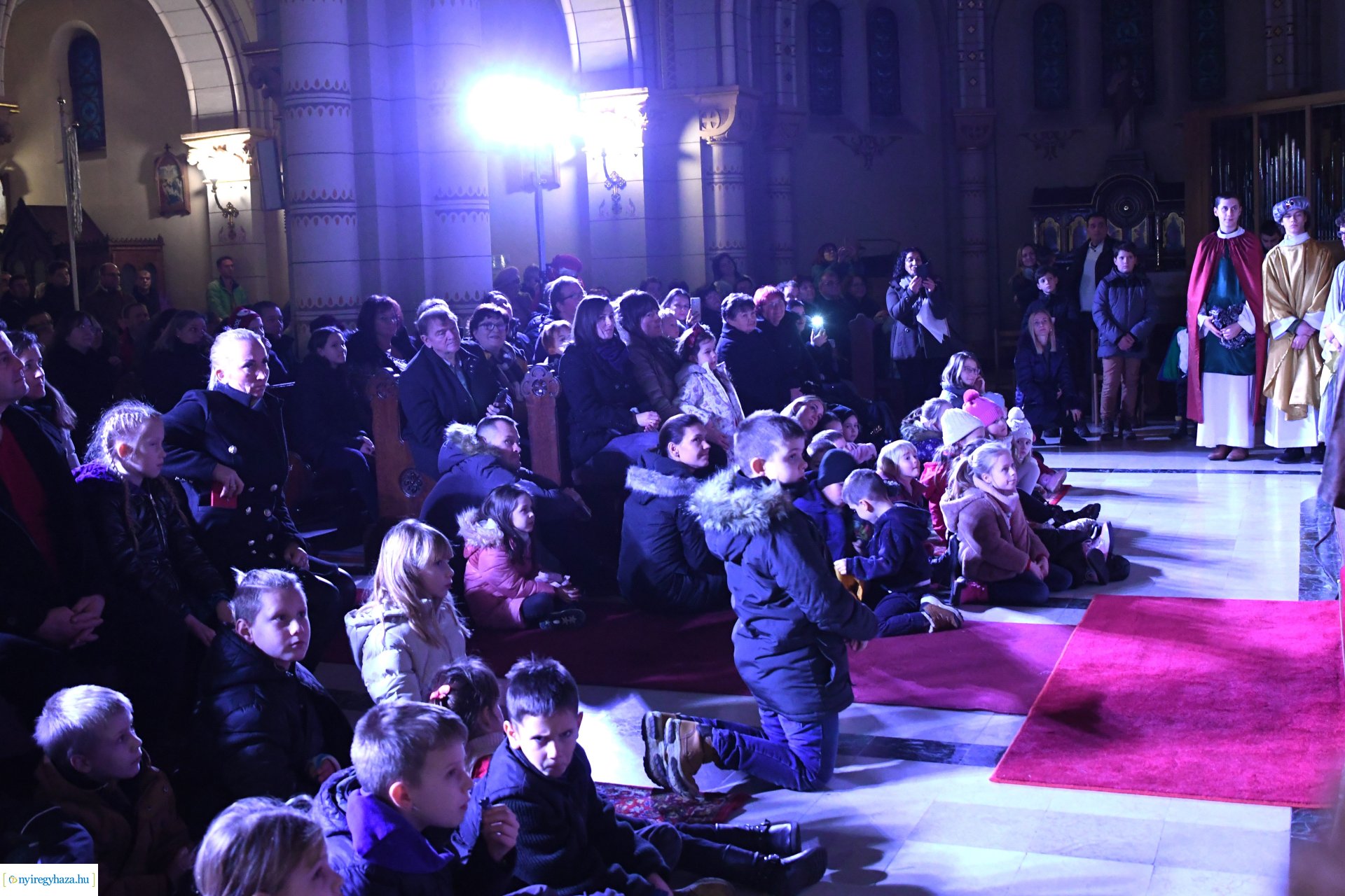 Pásztorjáték a Magyarok Nagyasszonya-társszékesegyházban