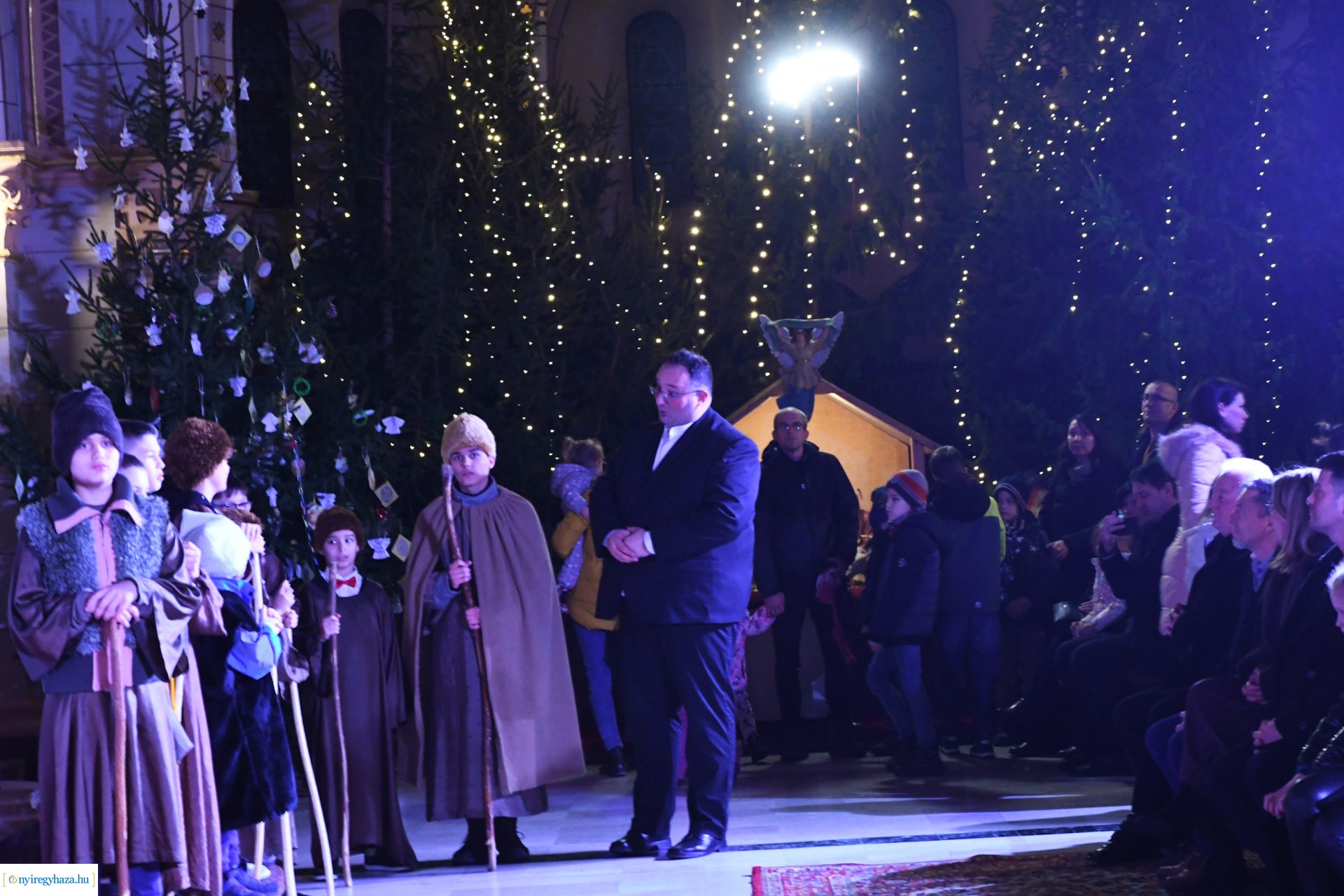 Pásztorjáték a Magyarok Nagyasszonya-társszékesegyházban
