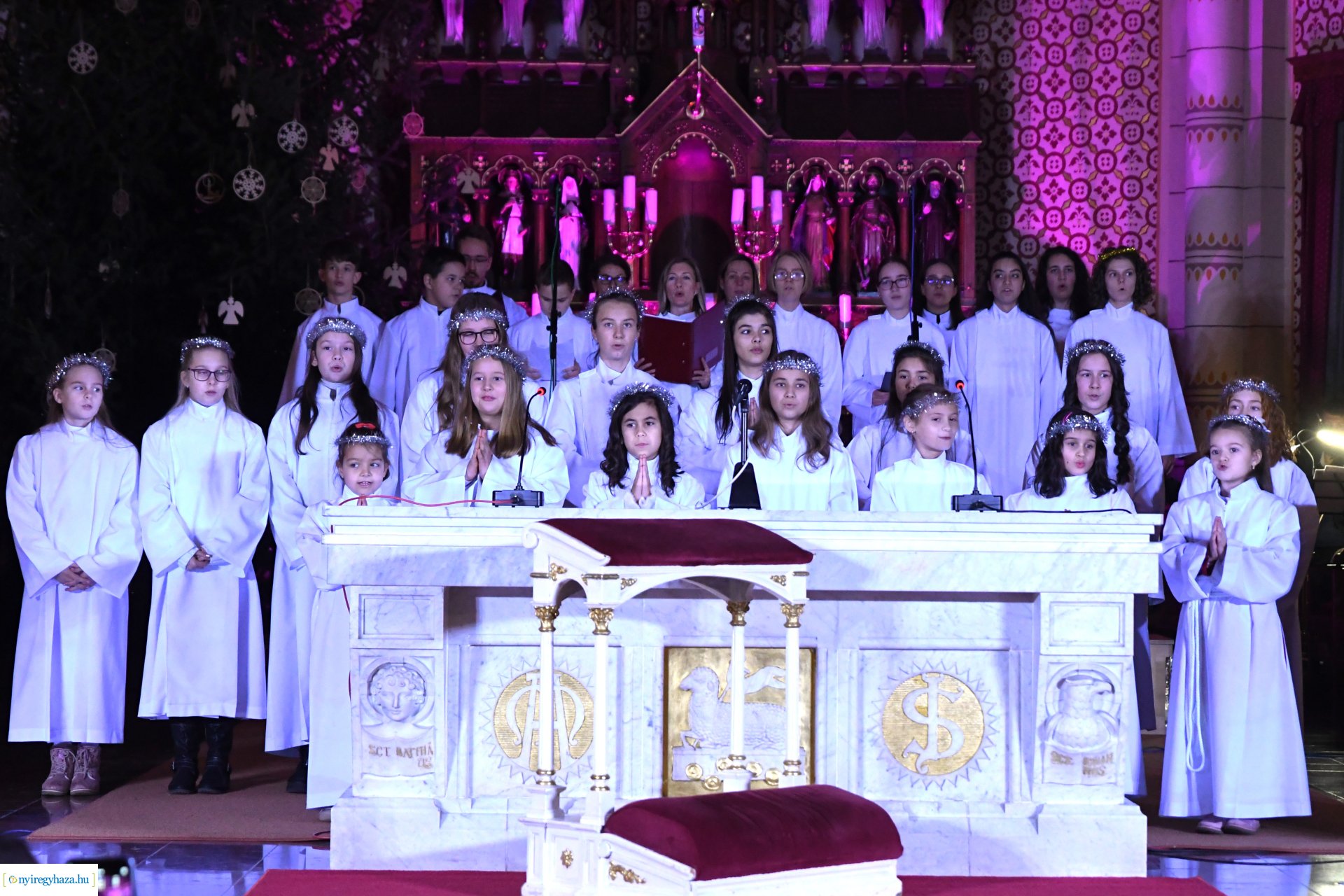 Pásztorjáték a Magyarok Nagyasszonya-társszékesegyházban