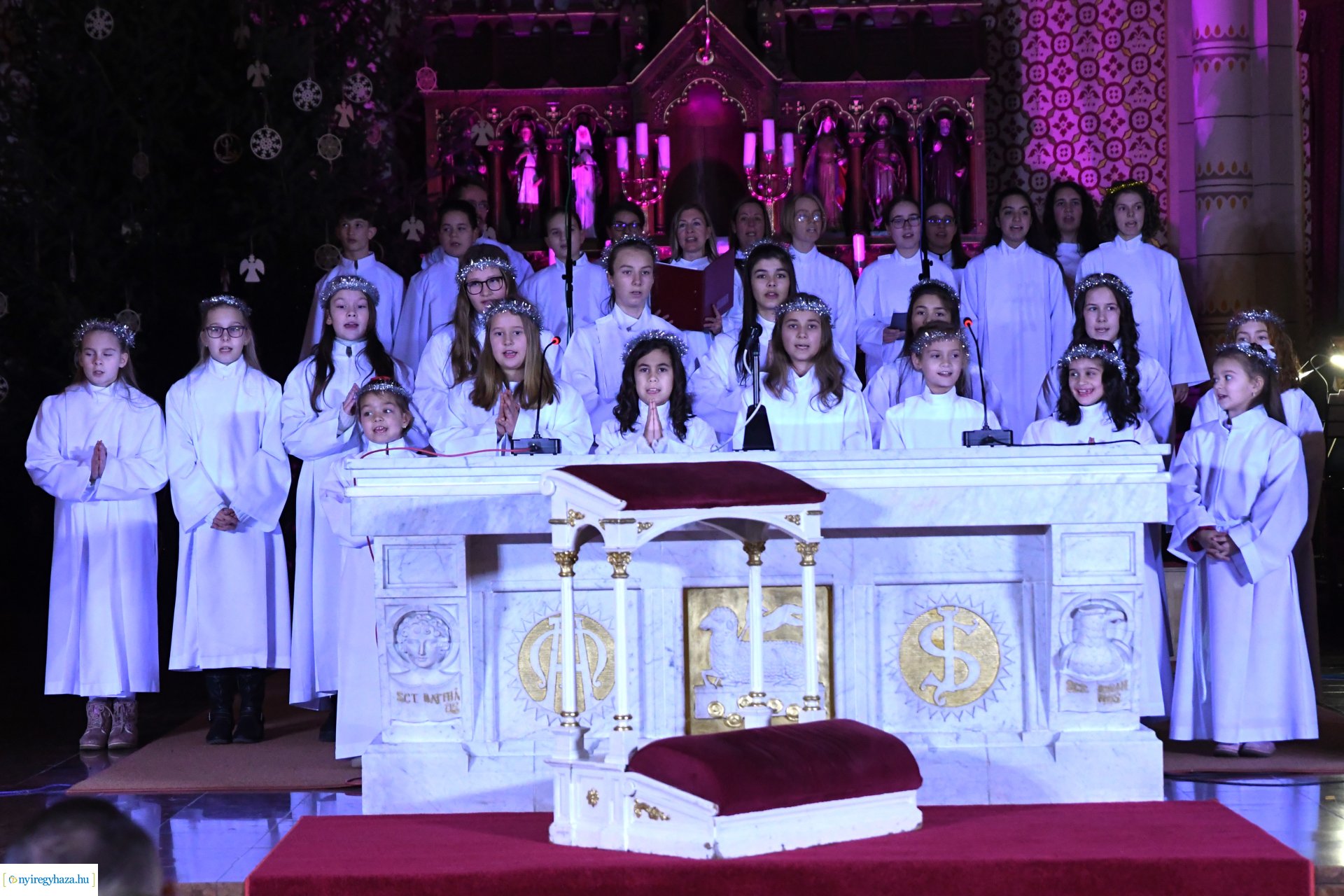 Pásztorjáték a Magyarok Nagyasszonya-társszékesegyházban