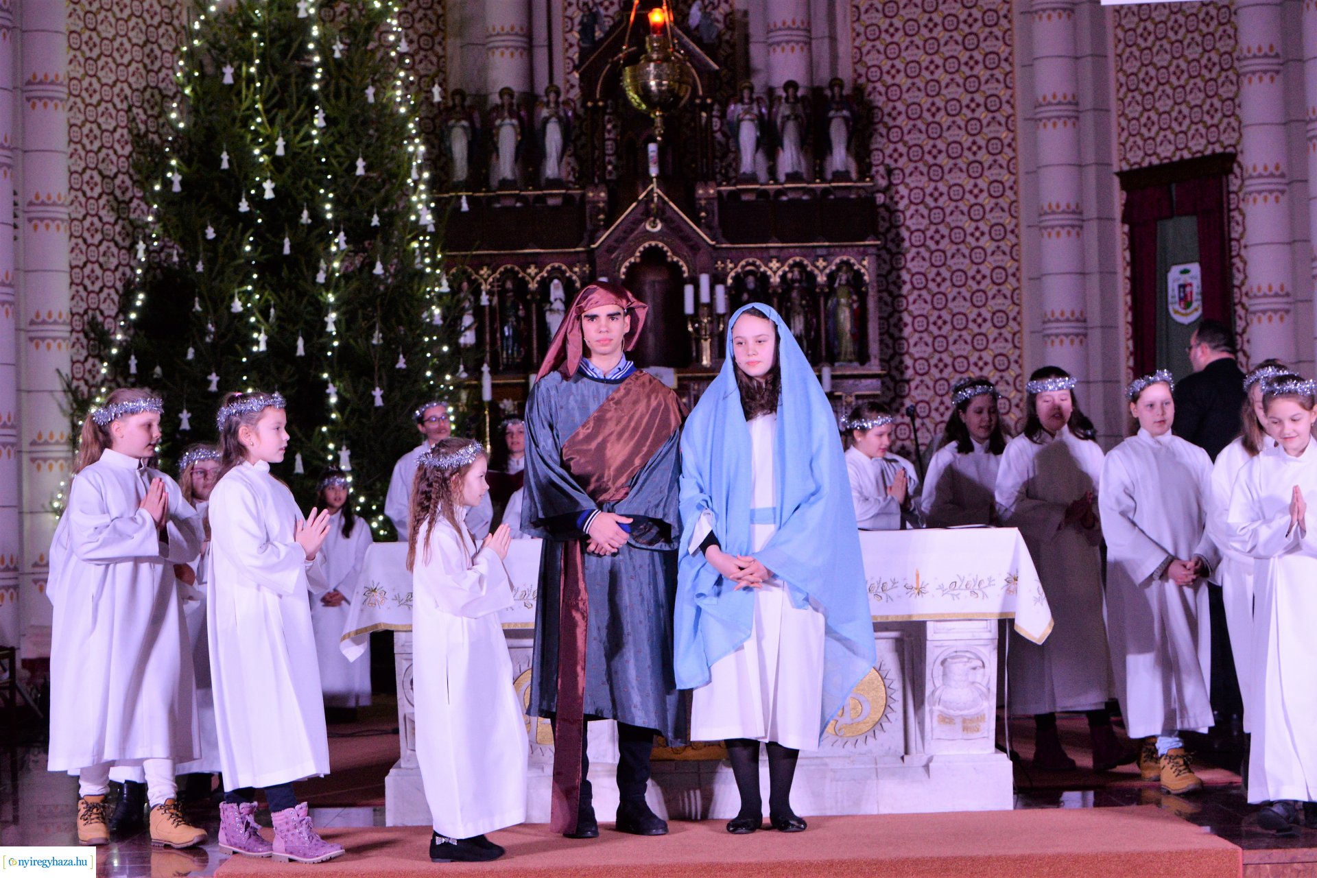 Pásztorjáték a Nyíregyházi  Magyarok Nagyasszonya Társ-székesegyházban