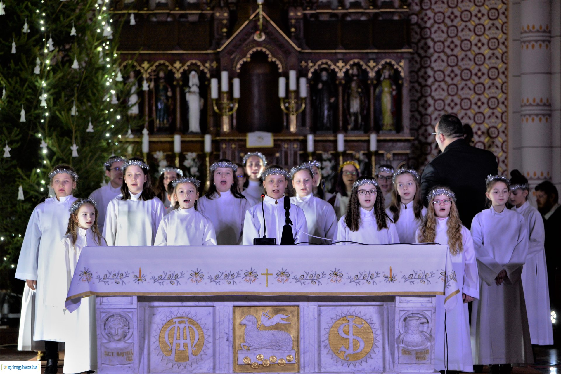 Pásztorjáték a Nyíregyházi  Magyarok Nagyasszonya Társ-székesegyházban