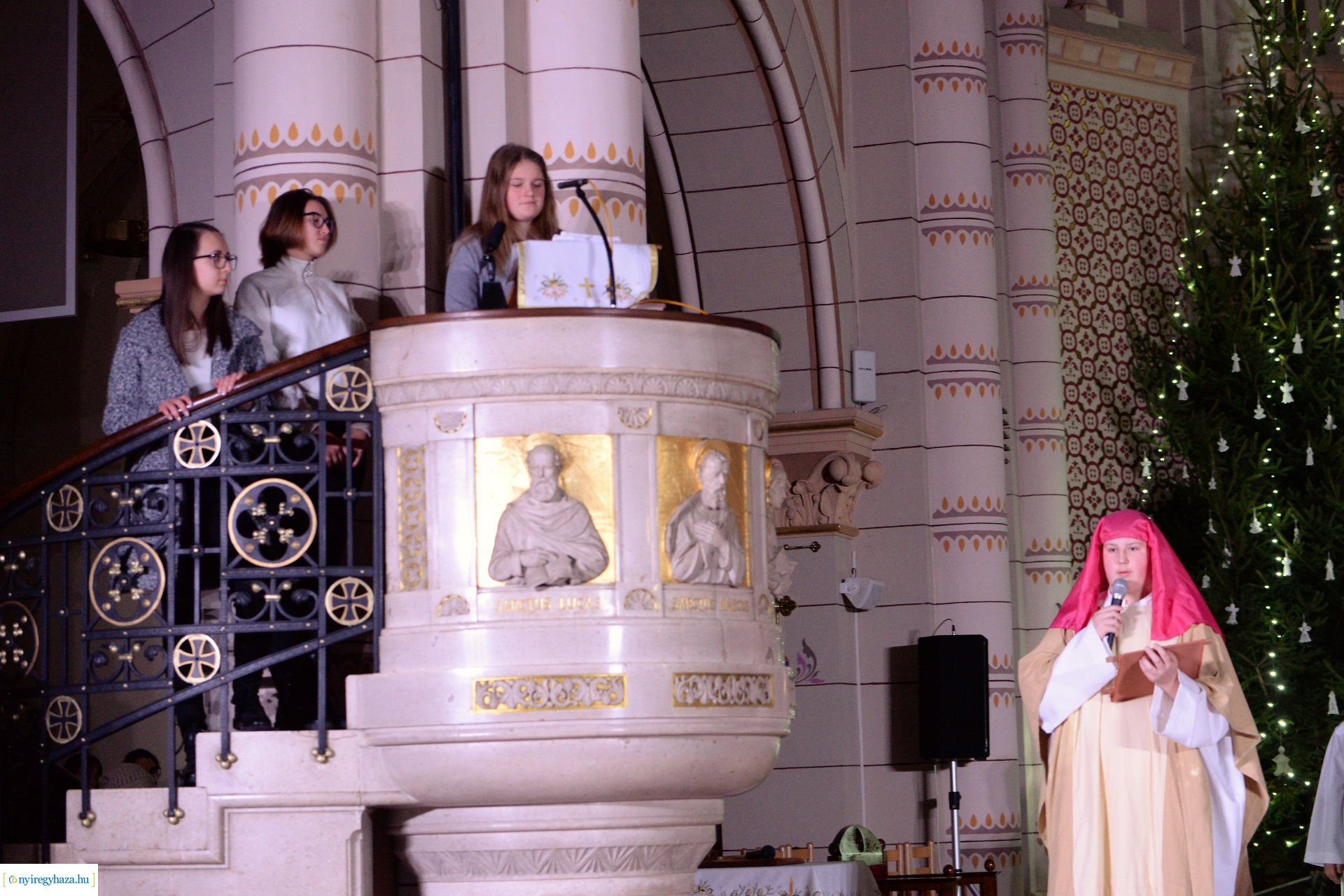 Pásztorjáték a Nyíregyházi  Magyarok Nagyasszonya Társ-székesegyházban