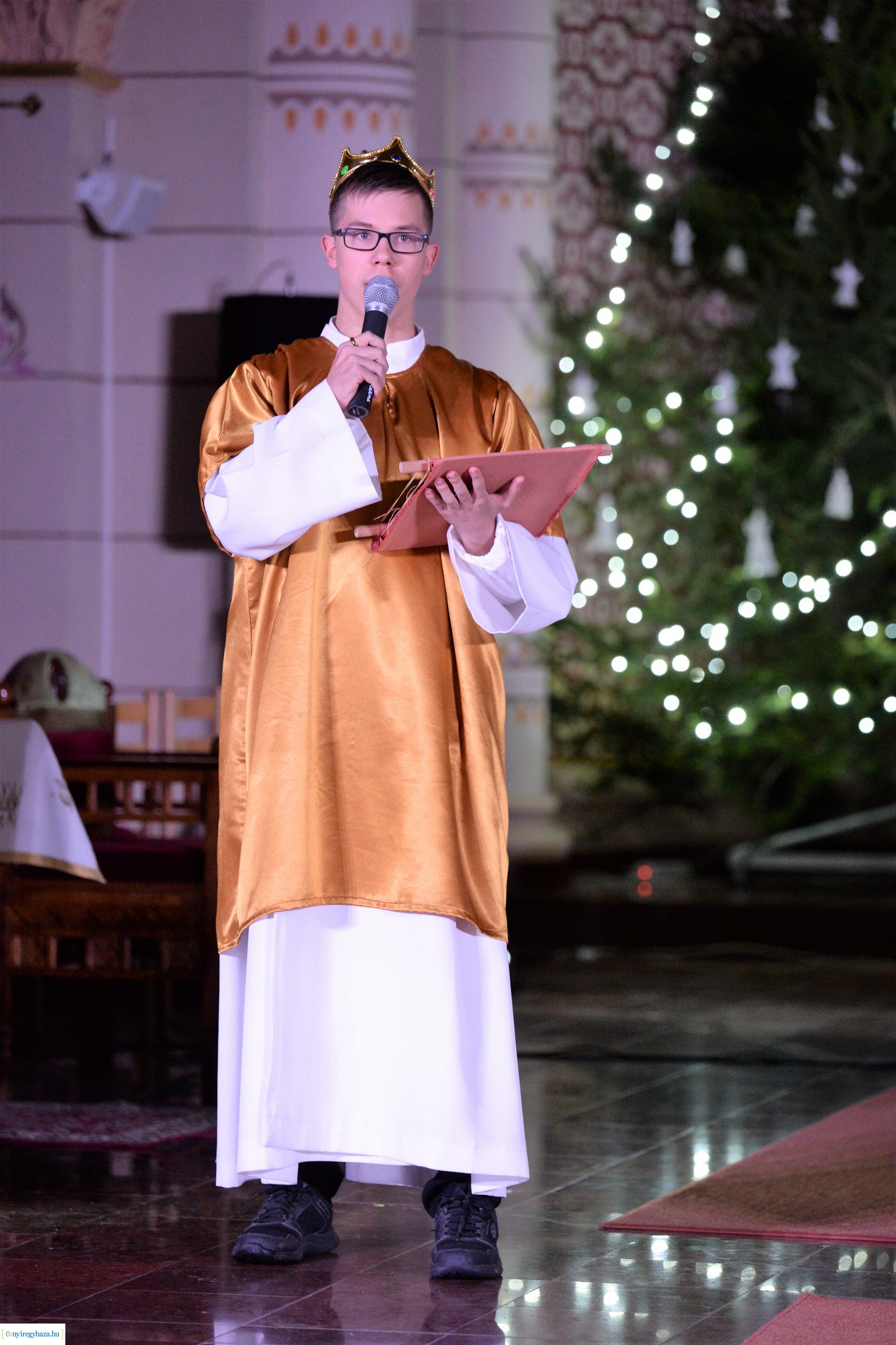 Pásztorjáték a Nyíregyházi  Magyarok Nagyasszonya Társ-székesegyházban