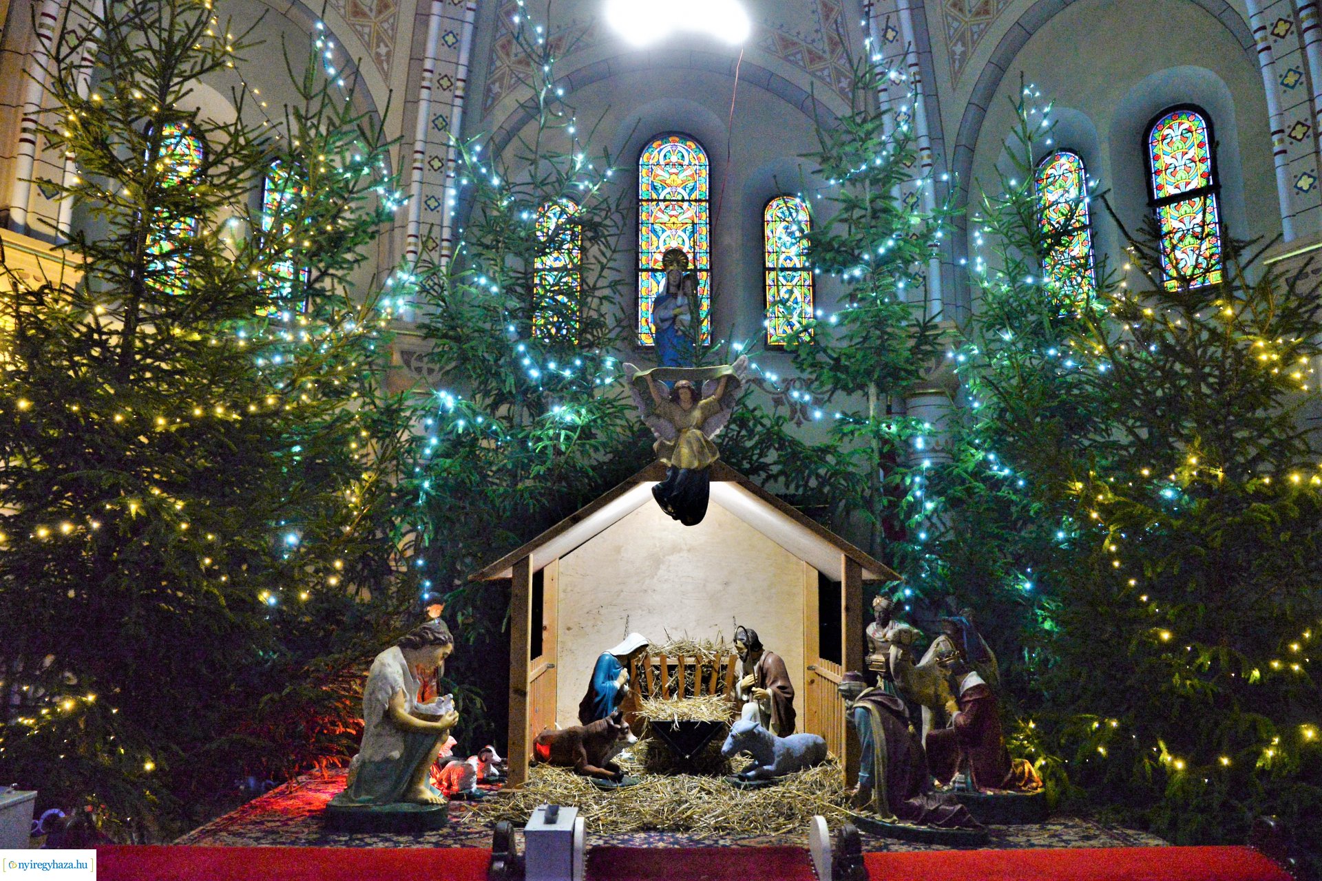 Pásztorjáték a Nyíregyházi  Magyarok Nagyasszonya Társ-székesegyházban