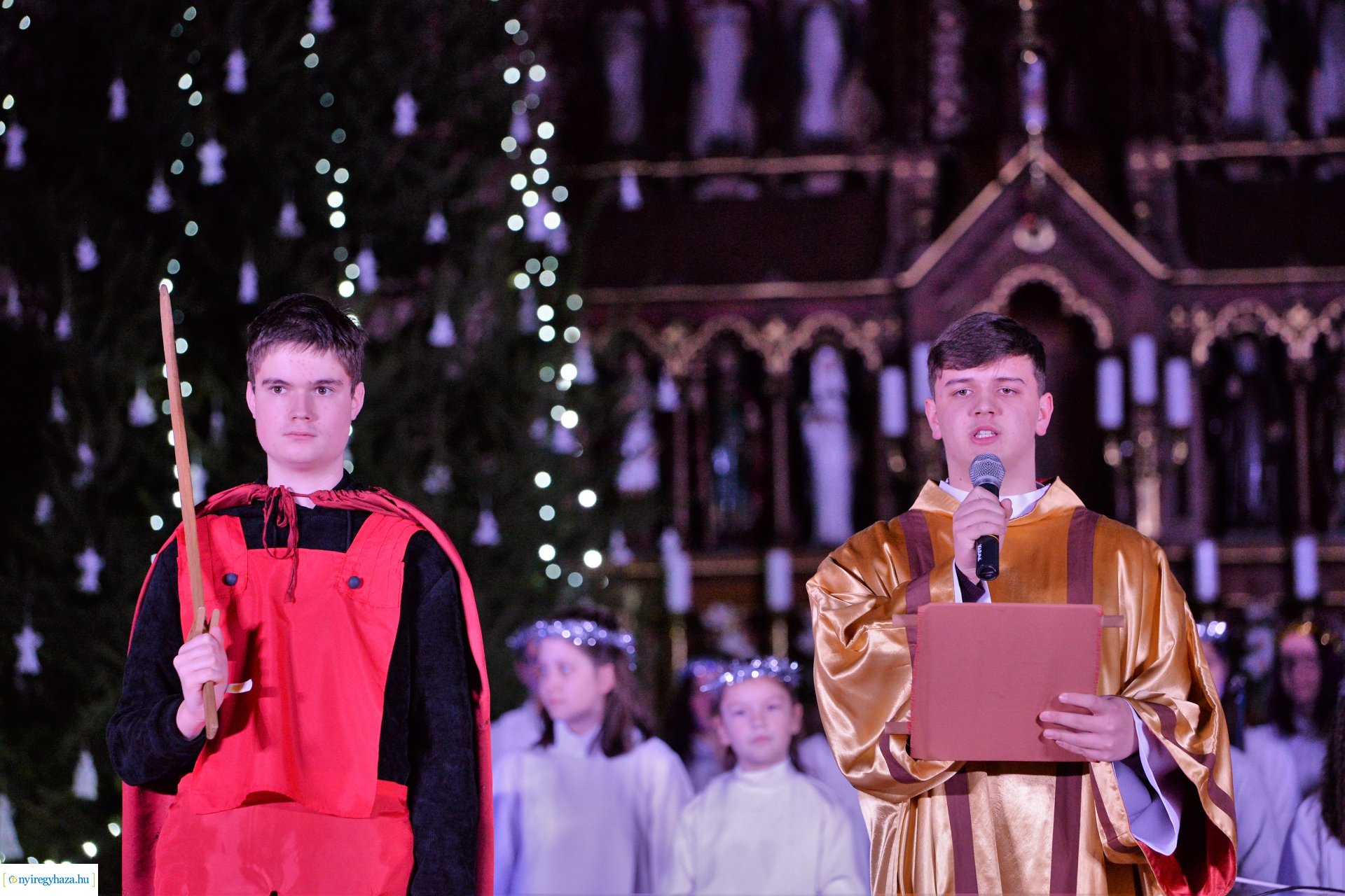 Pásztorjáték a Nyíregyházi  Magyarok Nagyasszonya Társ-székesegyházban
