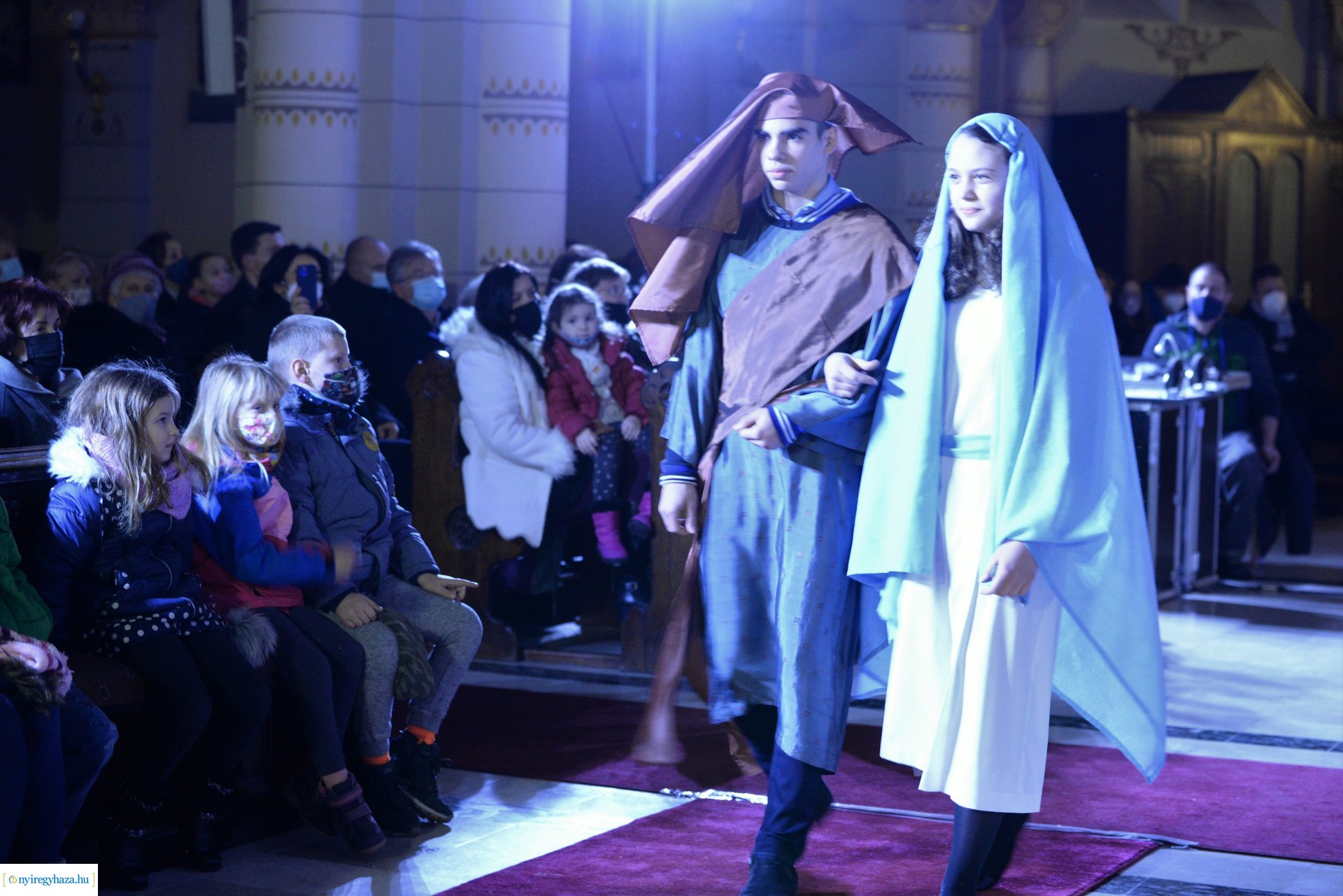 Pásztorjáték a Nyíregyházi  Magyarok Nagyasszonya Társ-székesegyházban