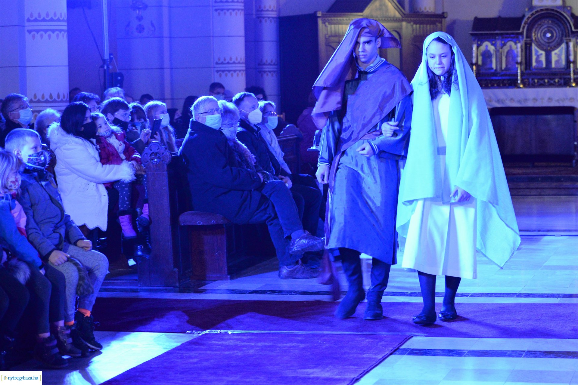 Pásztorjáték a Nyíregyházi  Magyarok Nagyasszonya Társ-székesegyházban