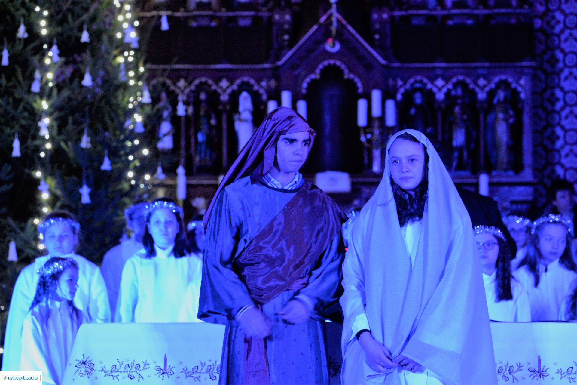 Pásztorjáték a Nyíregyházi  Magyarok Nagyasszonya Társ-székesegyházban