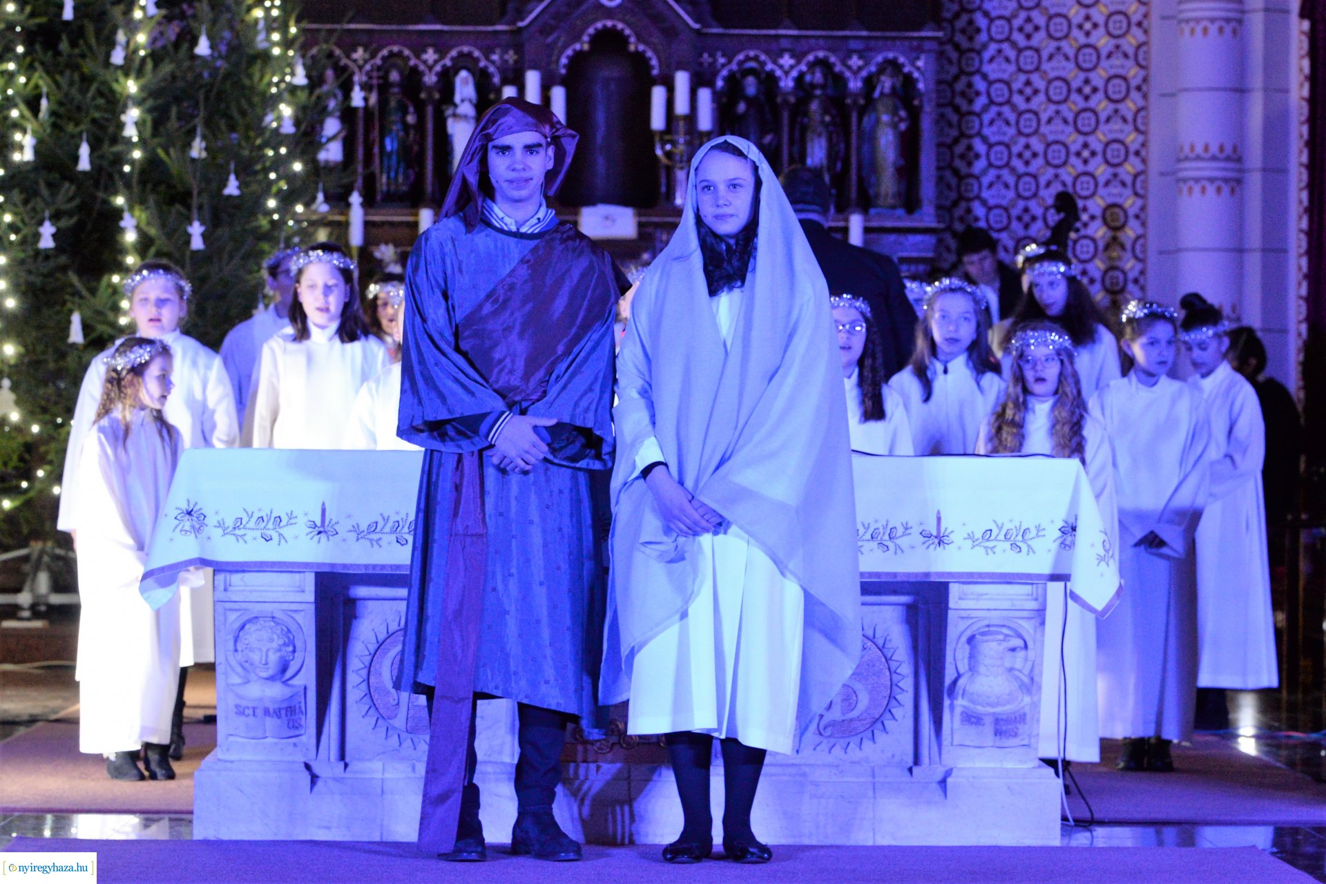 Pásztorjáték a Nyíregyházi  Magyarok Nagyasszonya Társ-székesegyházban