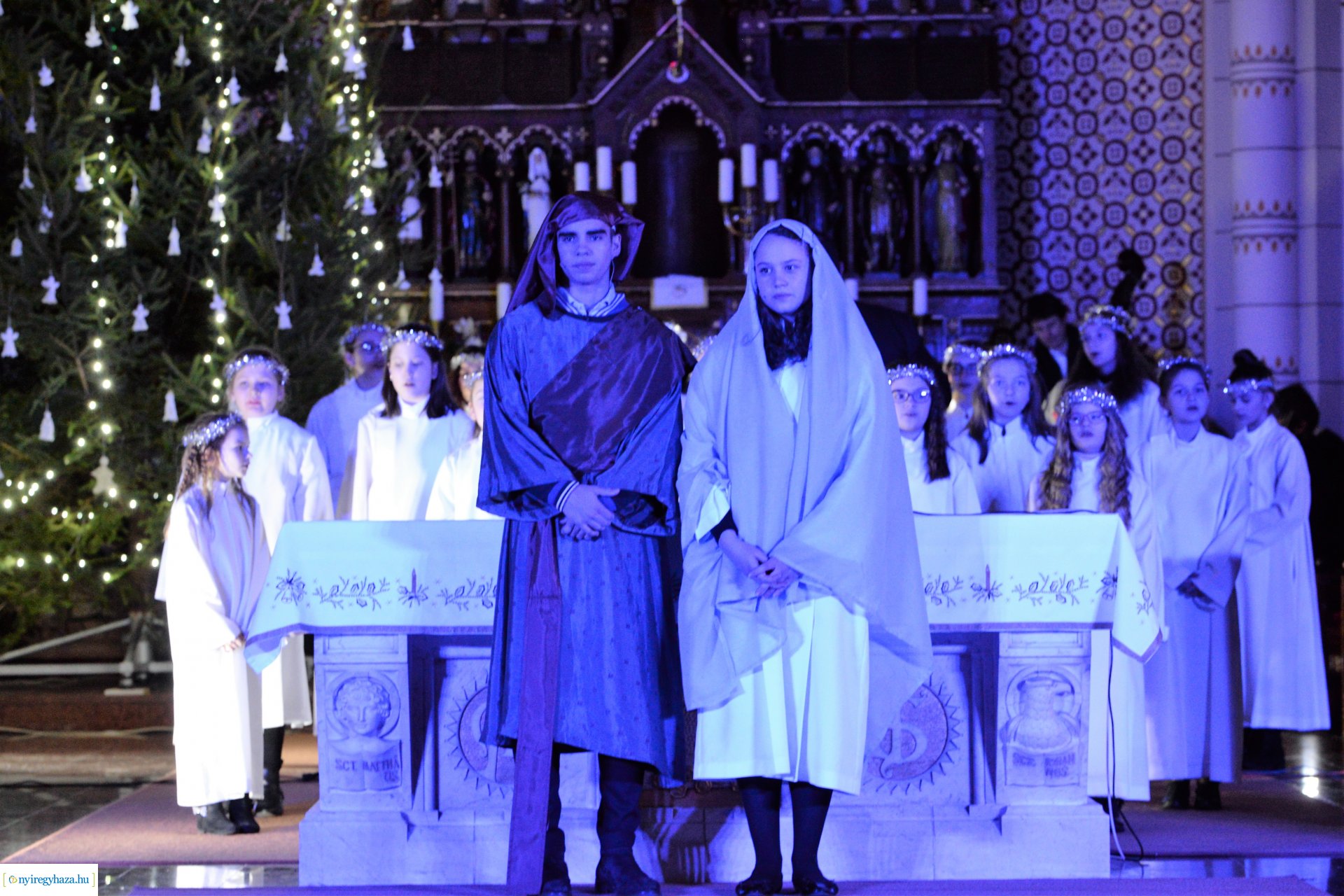Pásztorjáték a Nyíregyházi  Magyarok Nagyasszonya Társ-székesegyházban