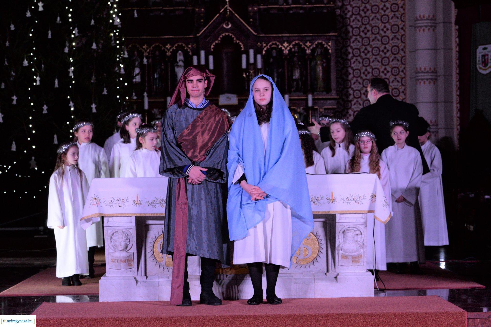 Pásztorjáték a Nyíregyházi  Magyarok Nagyasszonya Társ-székesegyházban