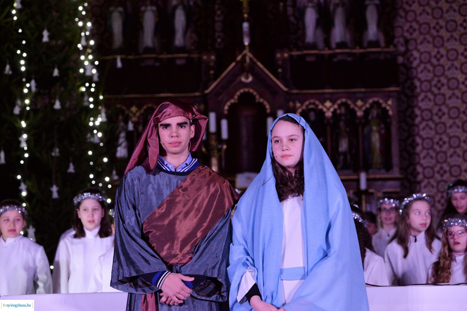 Pásztorjáték a Nyíregyházi  Magyarok Nagyasszonya Társ-székesegyházban