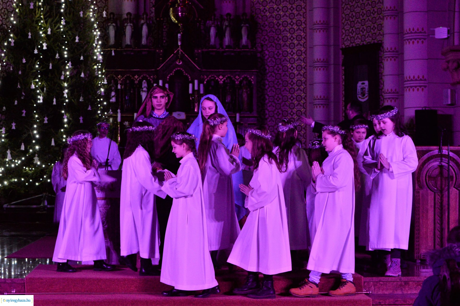 Pásztorjáték a Nyíregyházi  Magyarok Nagyasszonya Társ-székesegyházban