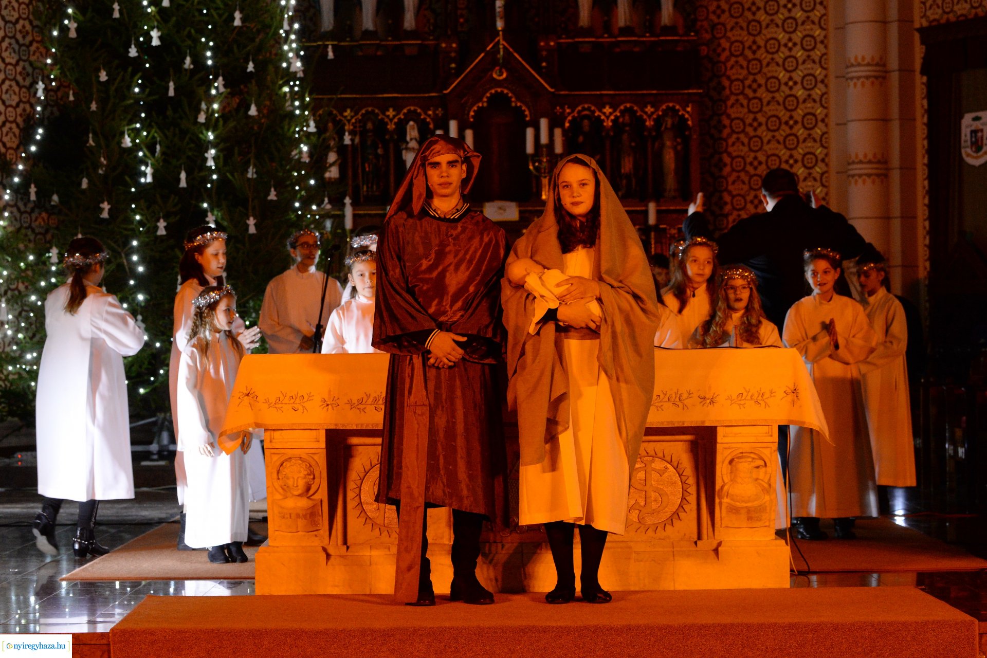 Pásztorjáték a Nyíregyházi  Magyarok Nagyasszonya Társ-székesegyházban