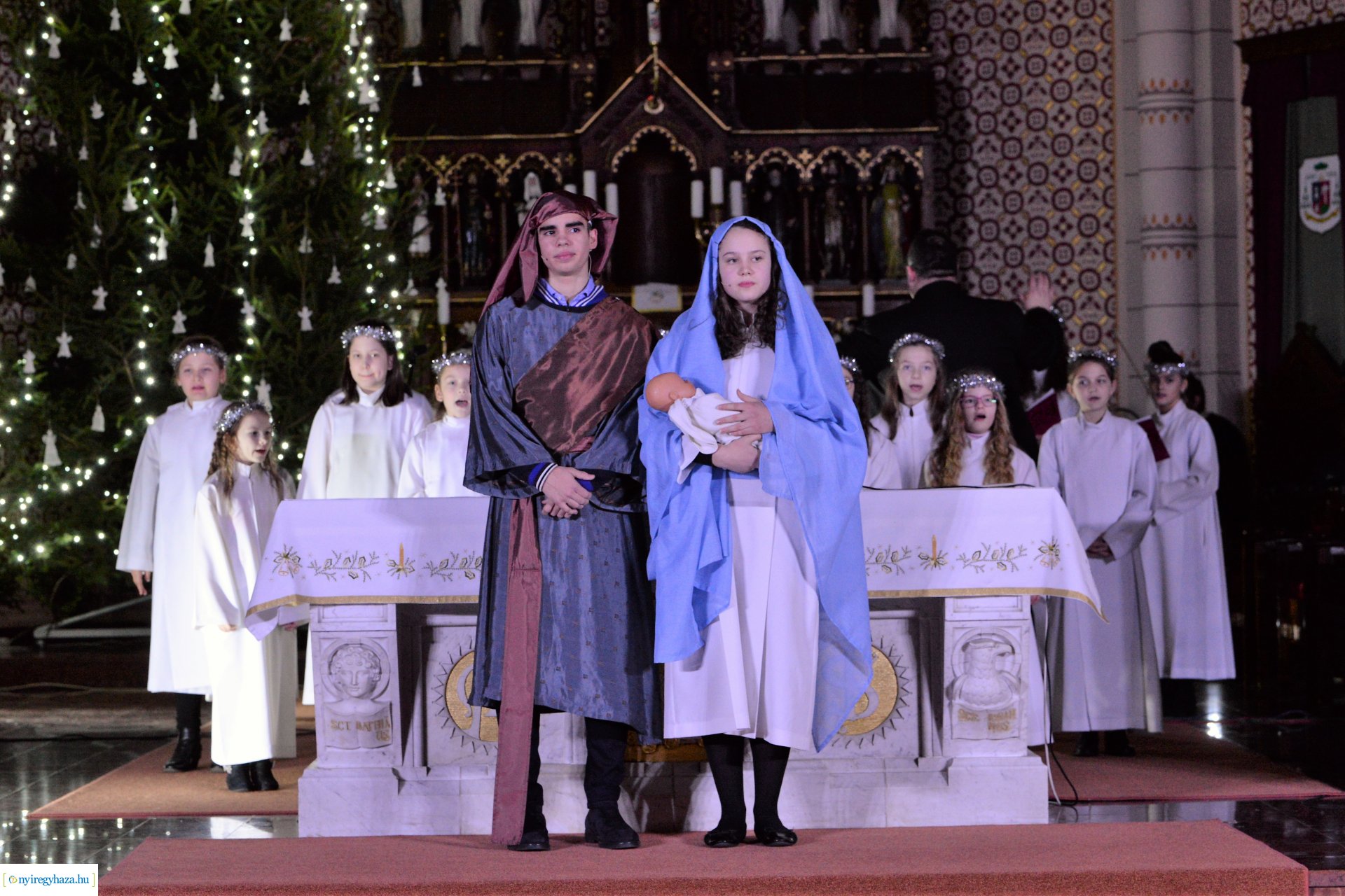 Pásztorjáték a Nyíregyházi  Magyarok Nagyasszonya Társ-székesegyházban