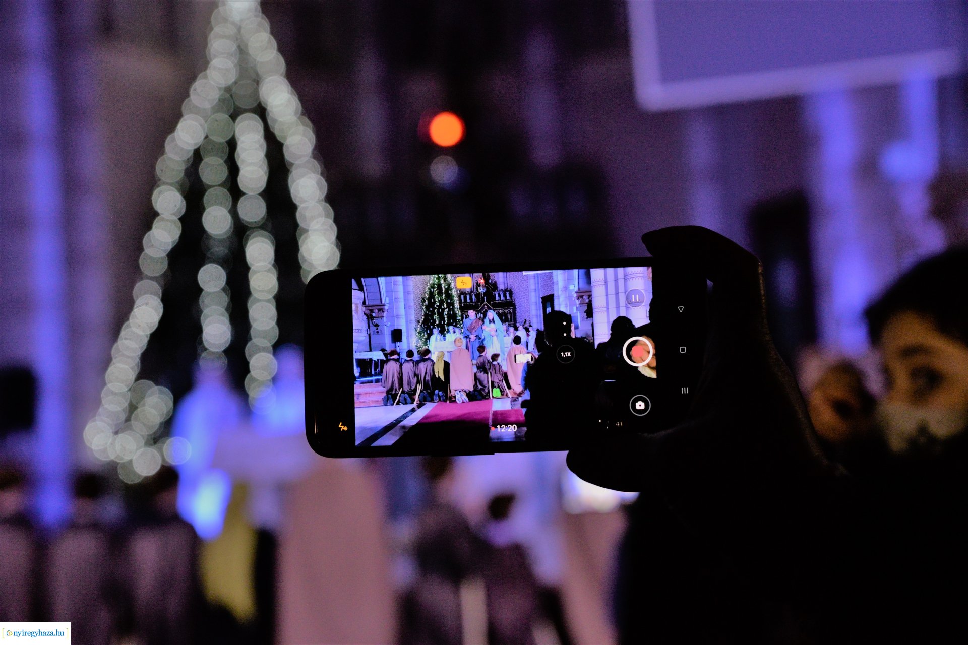 Pásztorjáték a Nyíregyházi  Magyarok Nagyasszonya Társ-székesegyházban