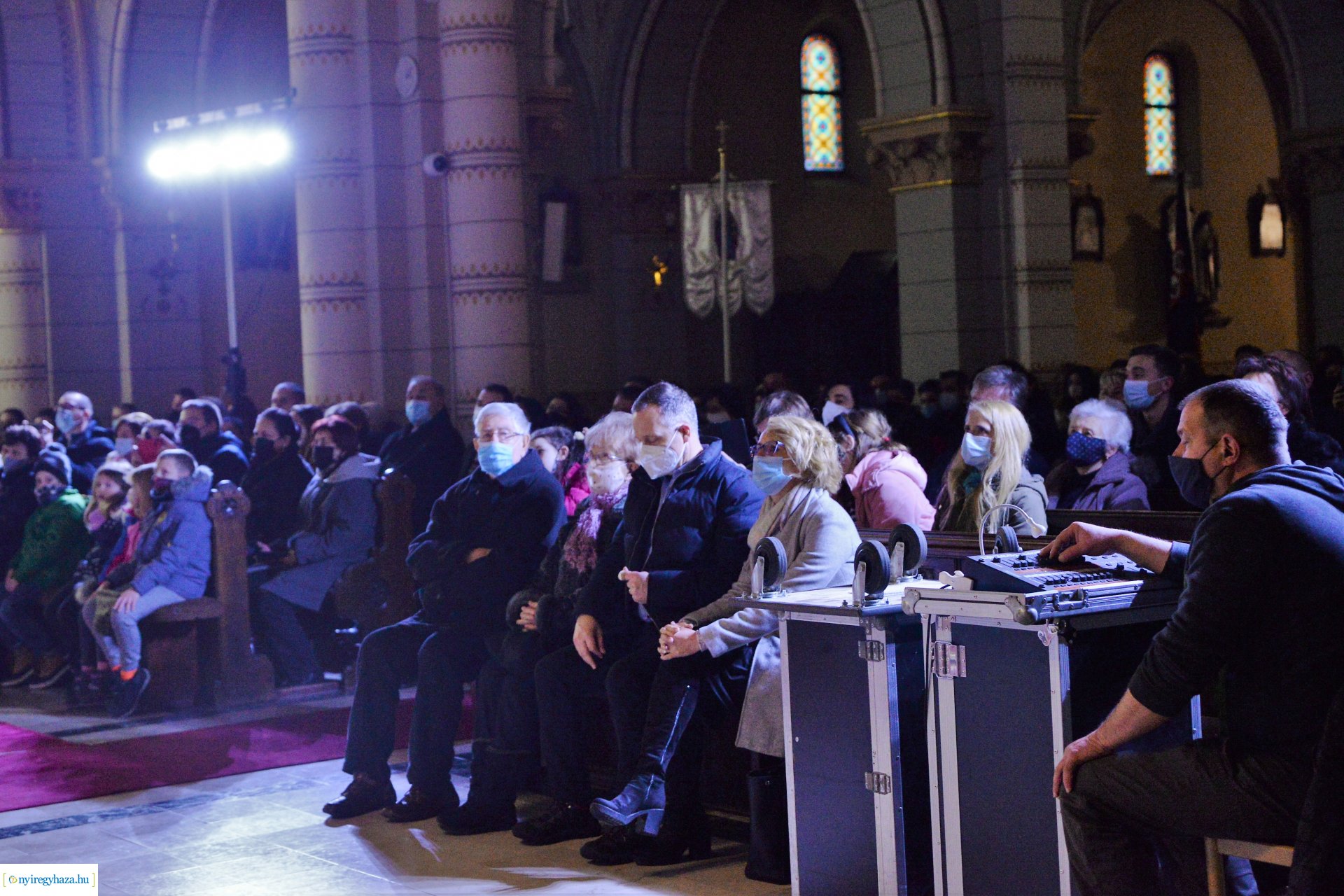 Pásztorjáték a Nyíregyházi  Magyarok Nagyasszonya Társ-székesegyházban