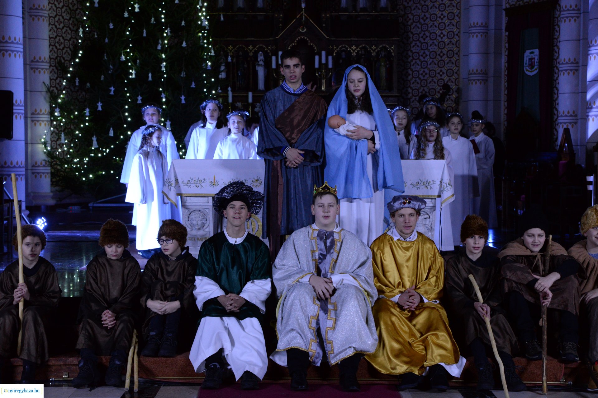 Pásztorjáték a Nyíregyházi  Magyarok Nagyasszonya Társ-székesegyházban