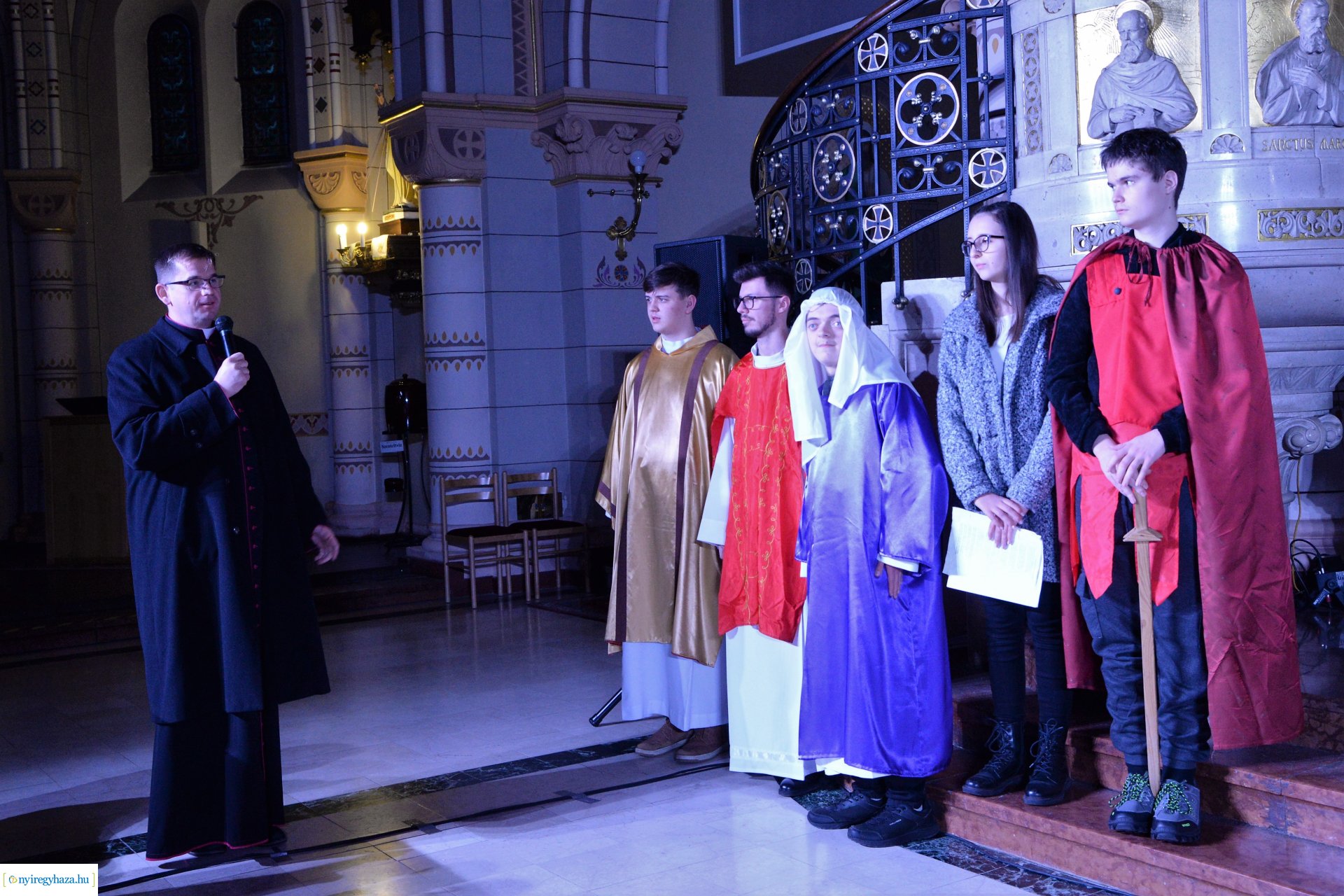 Pásztorjáték a Nyíregyházi  Magyarok Nagyasszonya Társ-székesegyházban