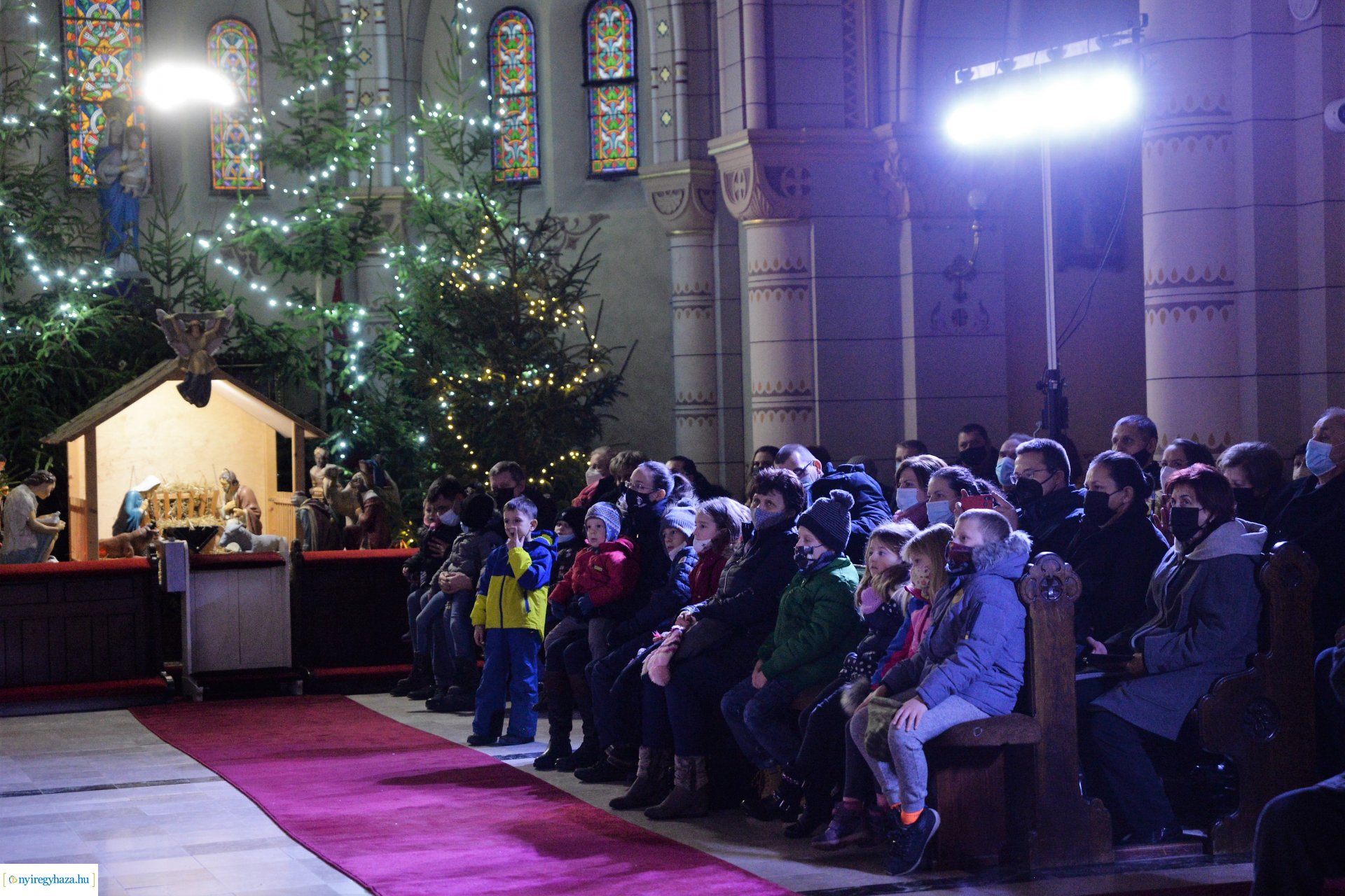 Pásztorjáték a Nyíregyházi  Magyarok Nagyasszonya Társ-székesegyházban