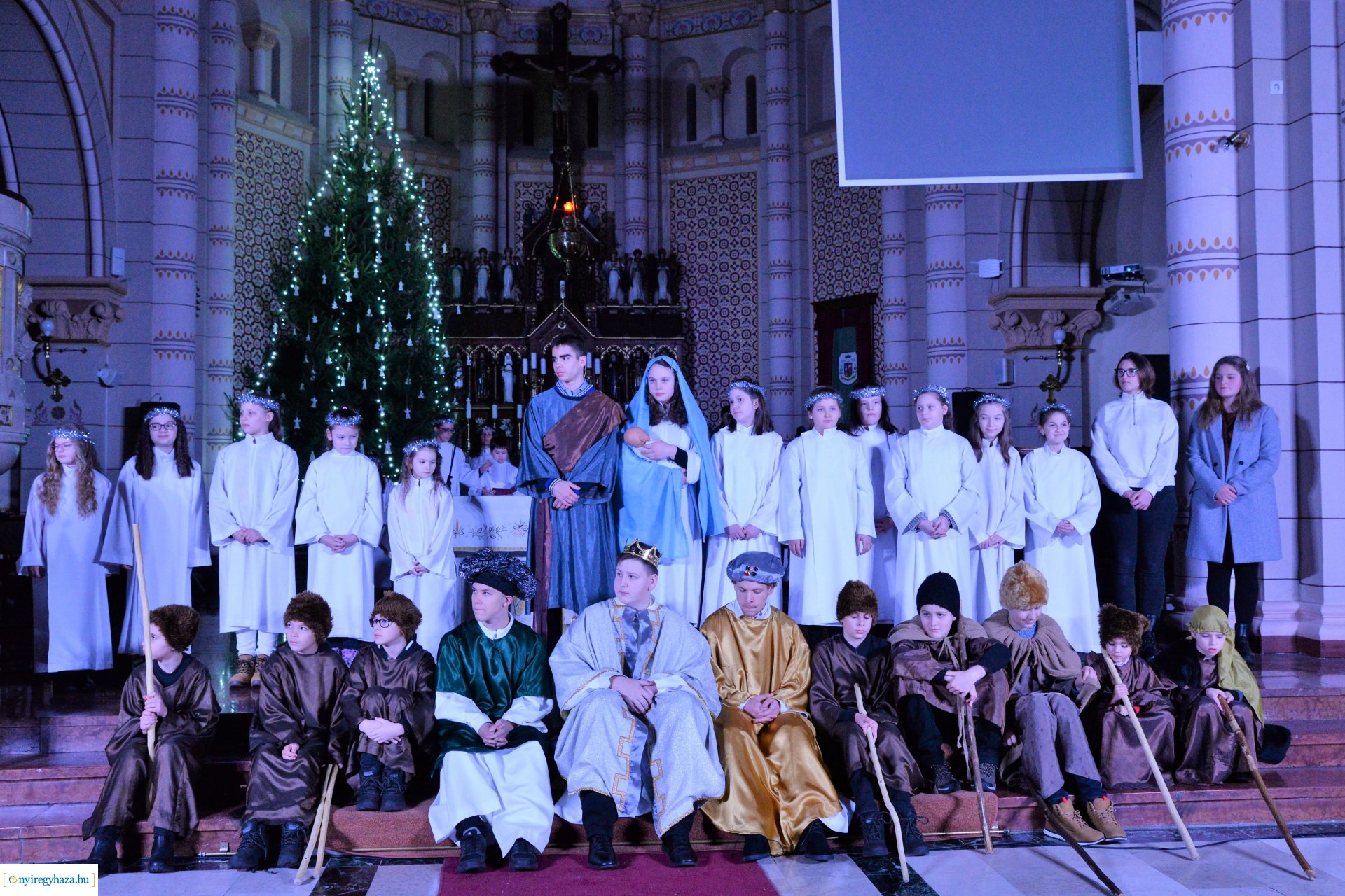 Pásztorjáték a Nyíregyházi  Magyarok Nagyasszonya Társ-székesegyházban