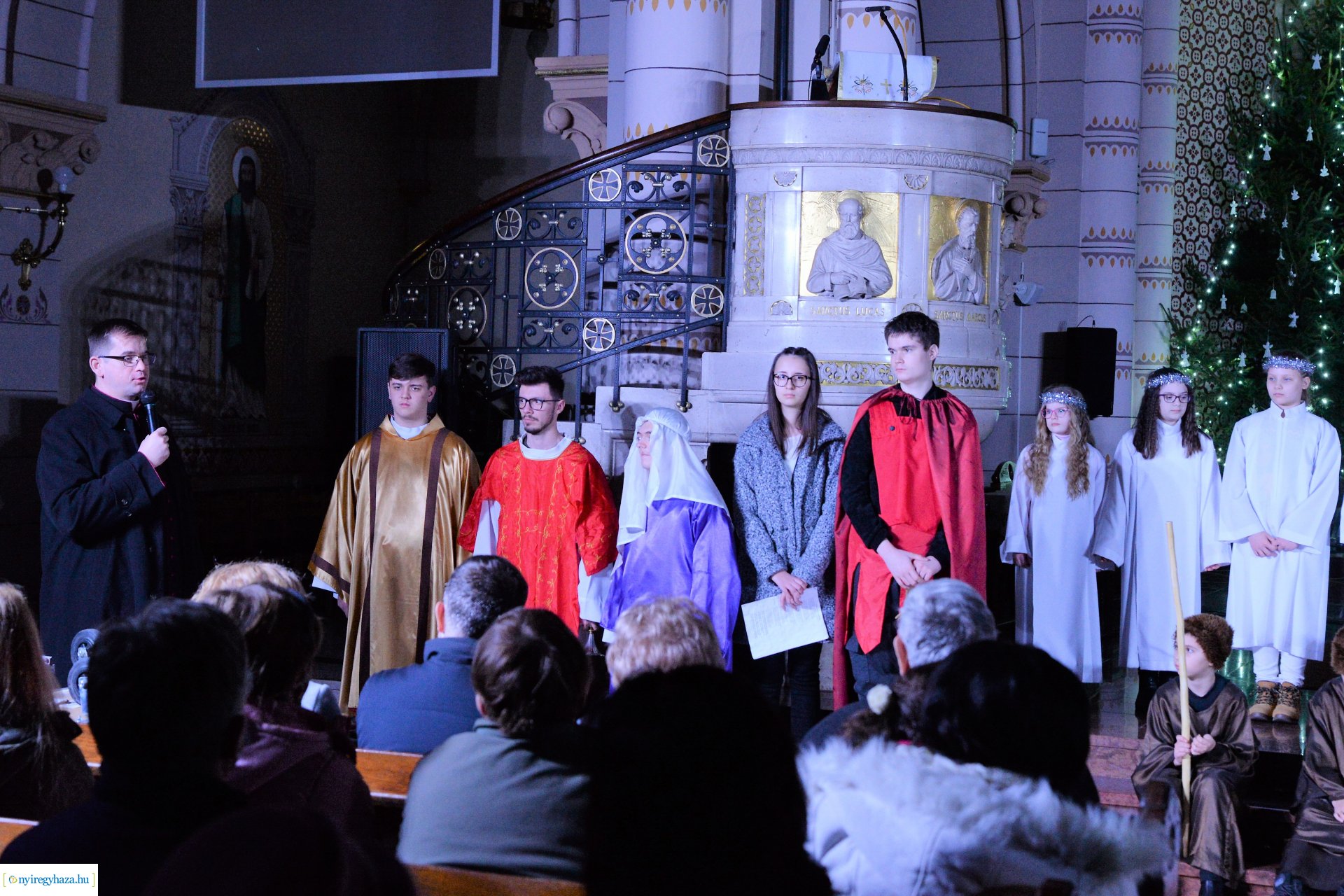 Pásztorjáték a Nyíregyházi  Magyarok Nagyasszonya Társ-székesegyházban