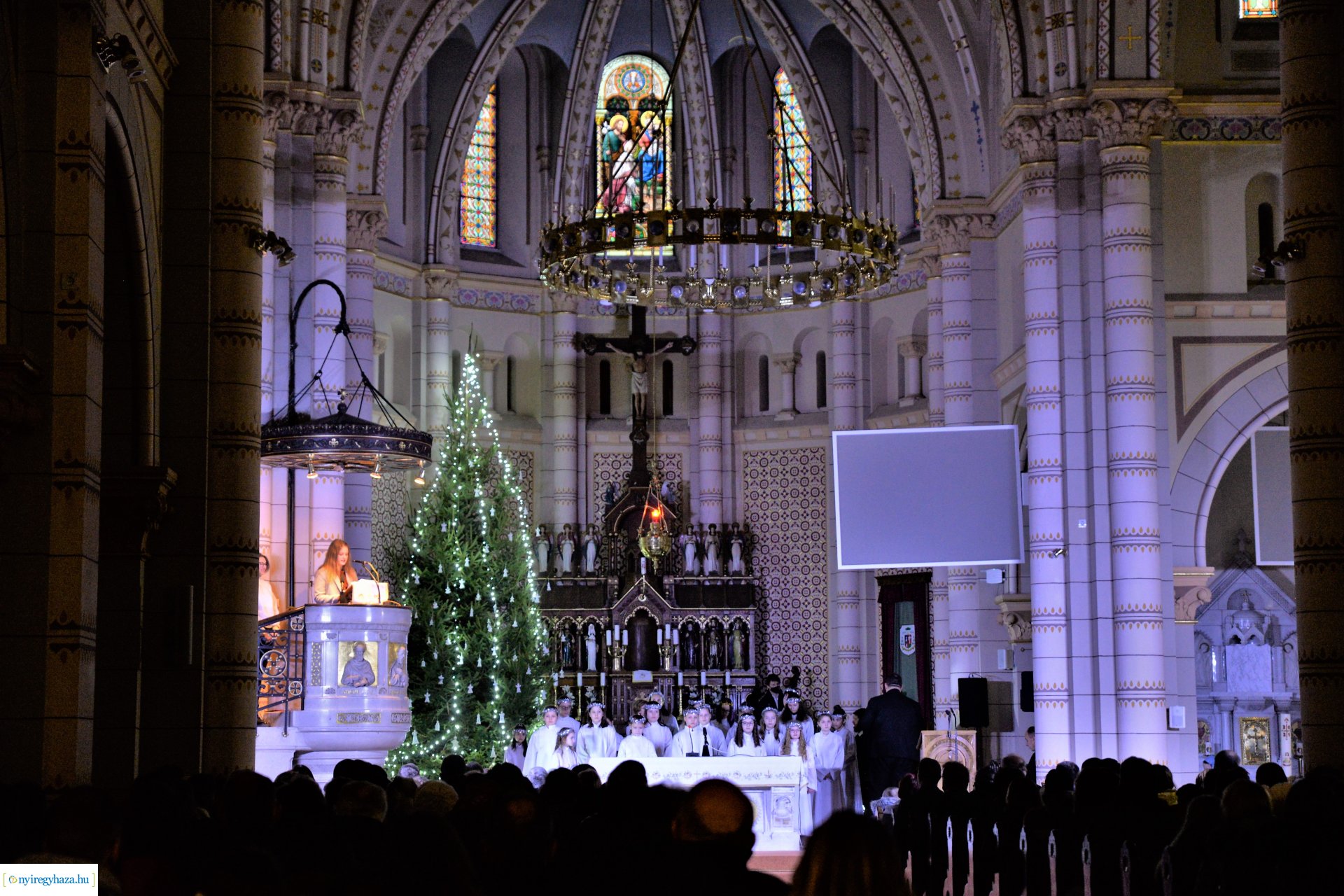 Pásztorjáték a Nyíregyházi  Magyarok Nagyasszonya Társ-székesegyházban