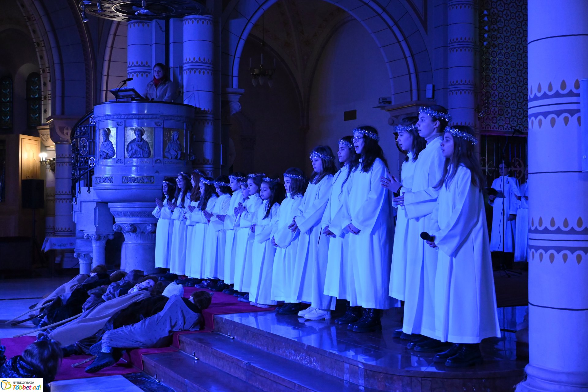 Pásztorjáték a Magyarok Nagyasszonya-társszékesegyház templomában