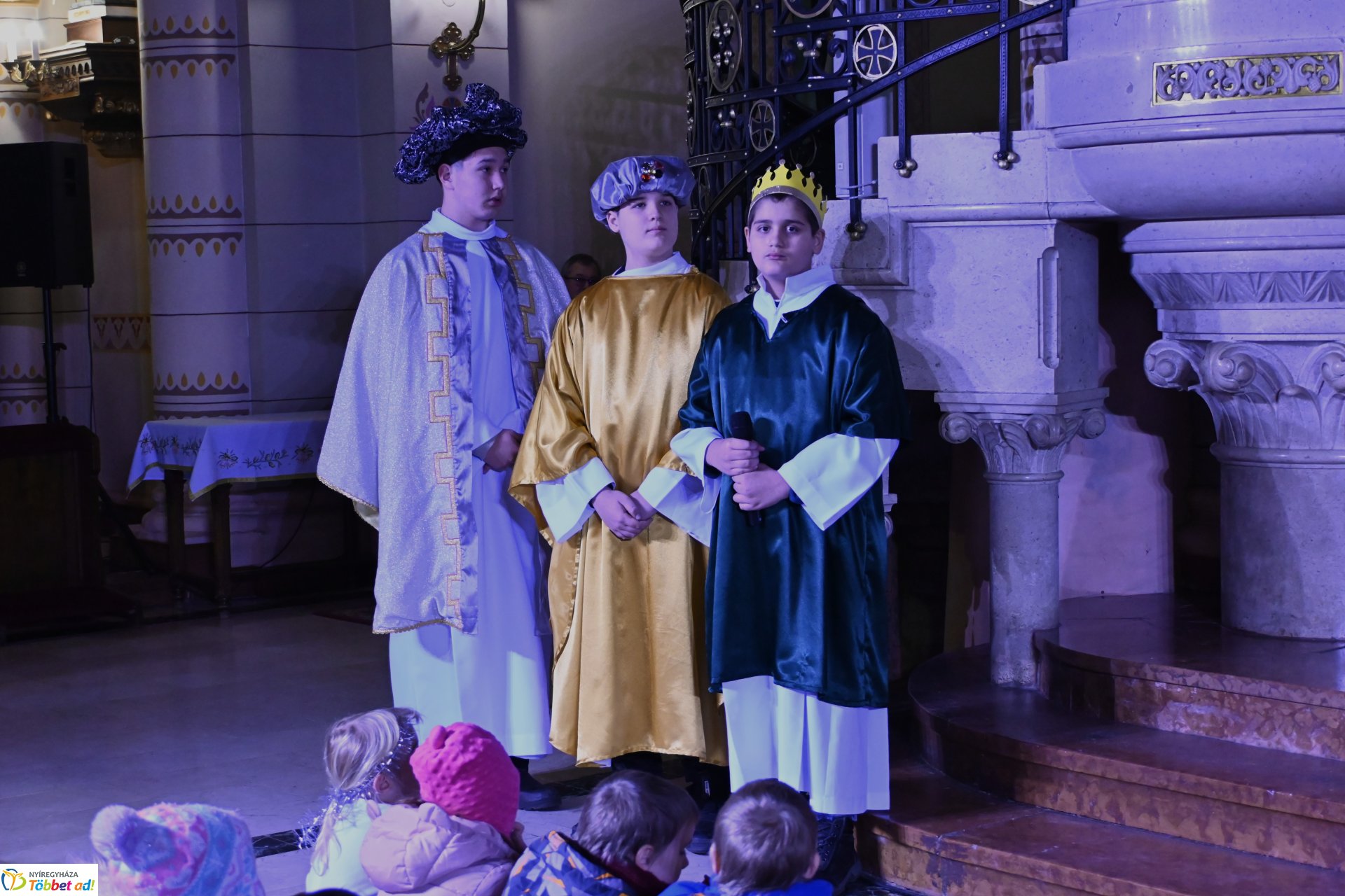 Pásztorjáték a Magyarok Nagyasszonya-társszékesegyház templomában