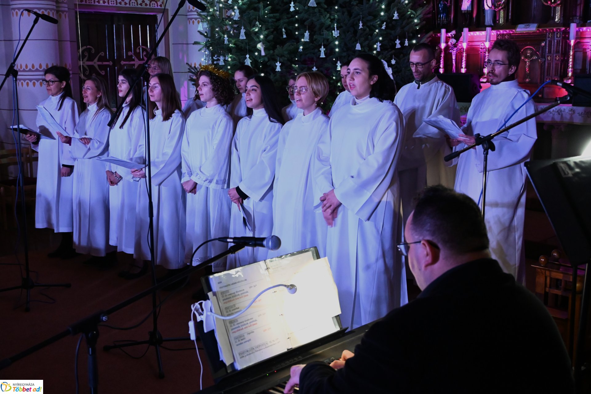 Pásztorjáték a Magyarok Nagyasszonya-társszékesegyház templomában