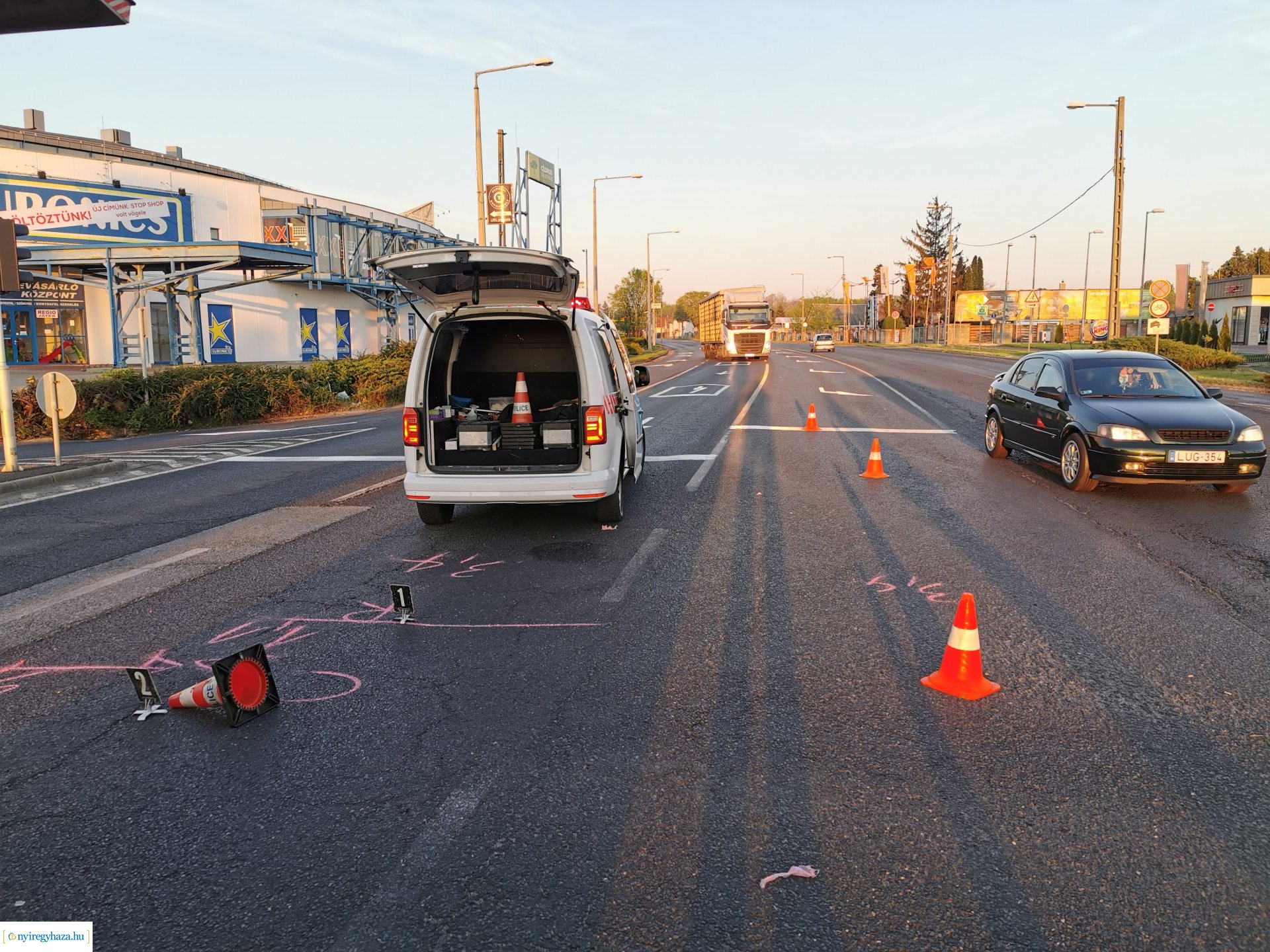 Pazonyi úti karambol