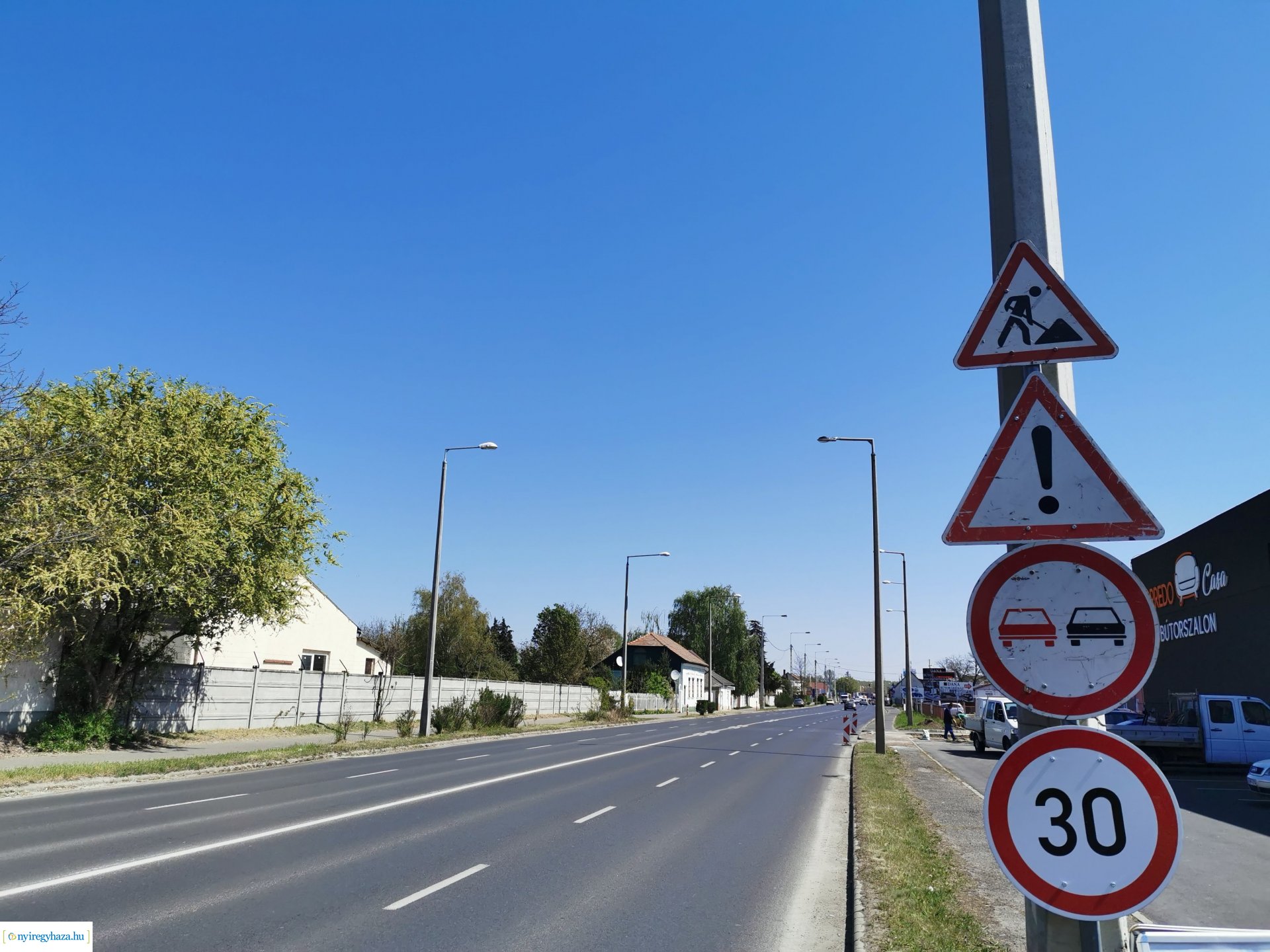 Pazonyi úti korlátozás