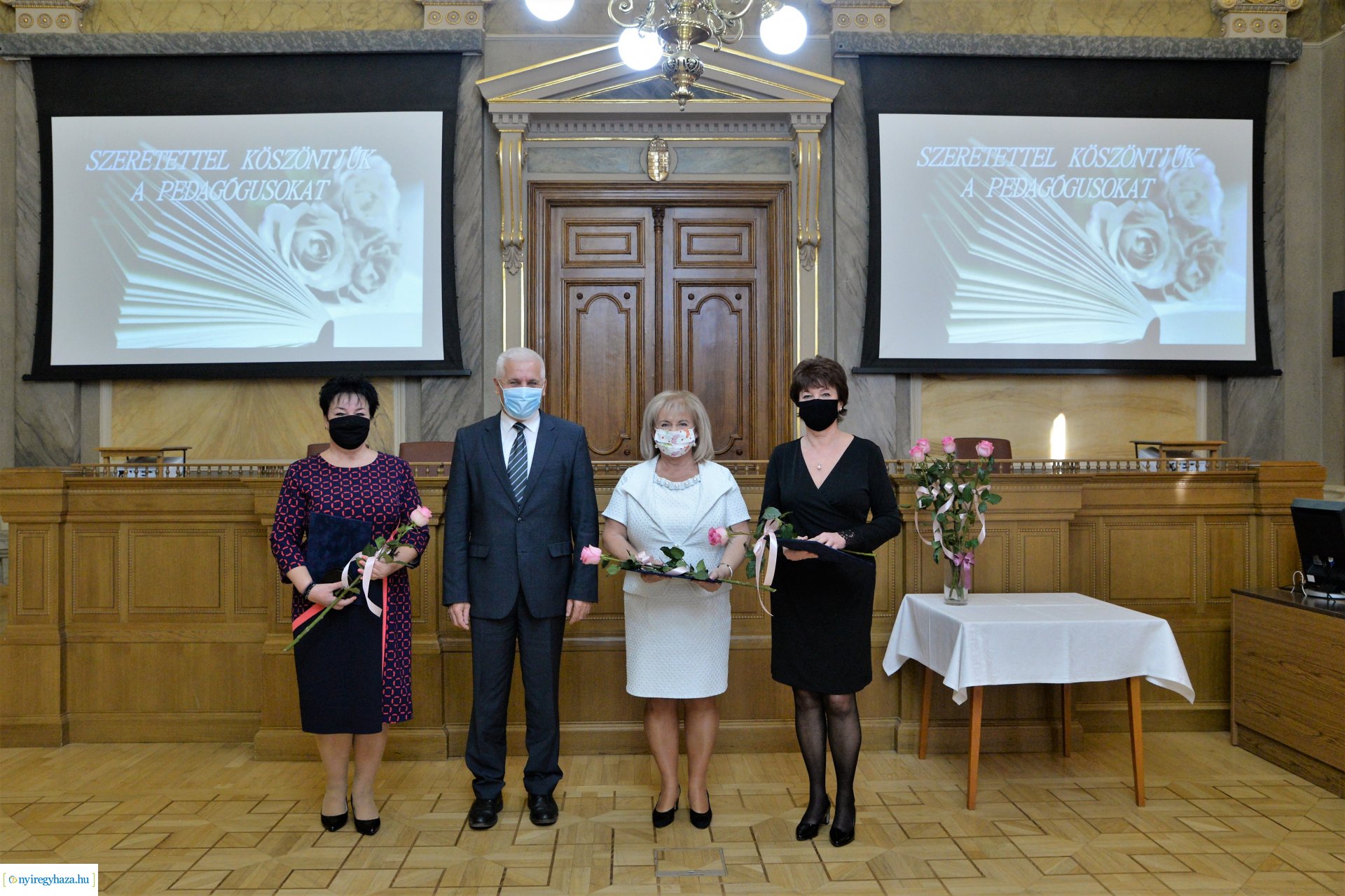 Pedagógusok köszöntése a Városházán