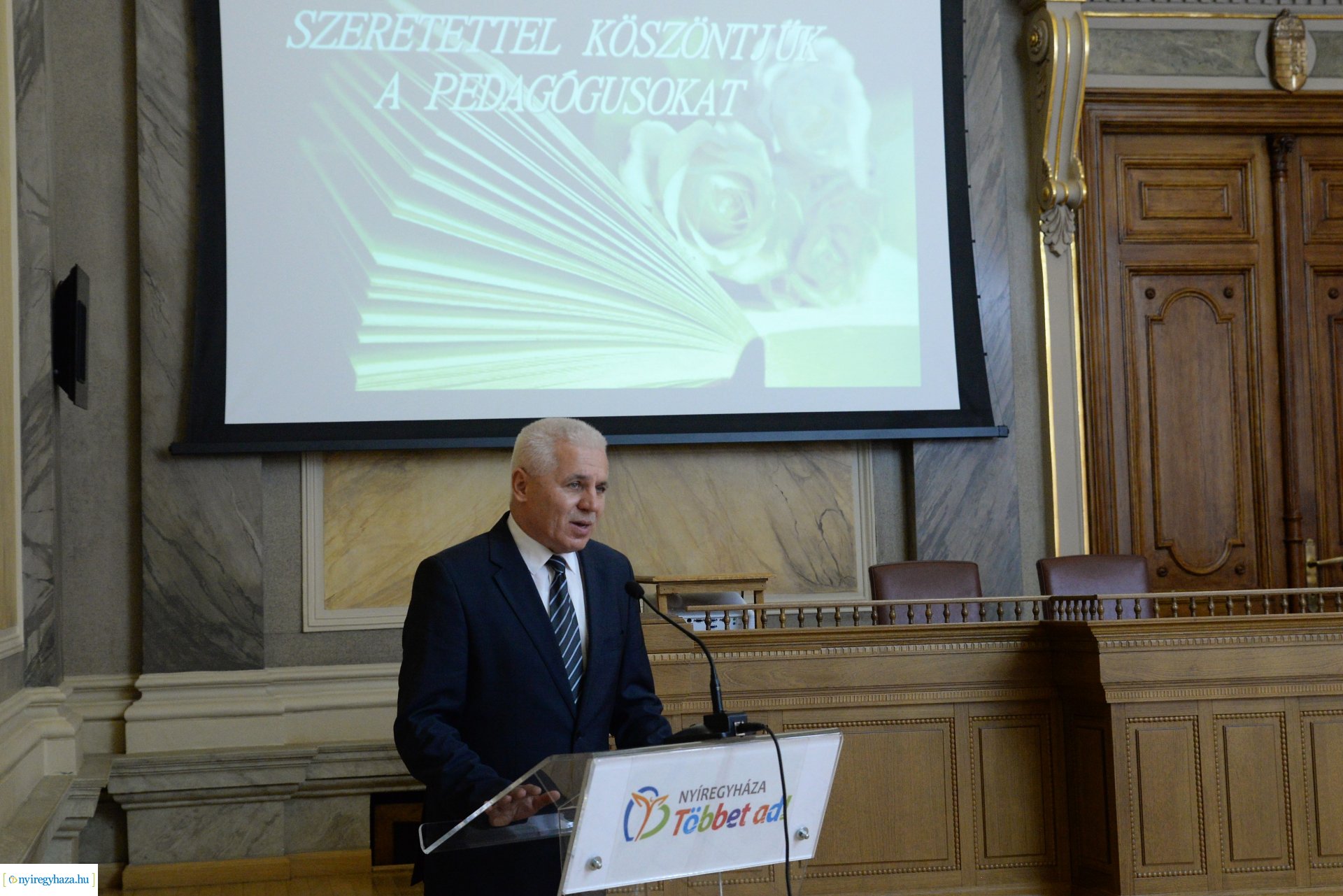 Pedagógusok köszöntése a Városházán