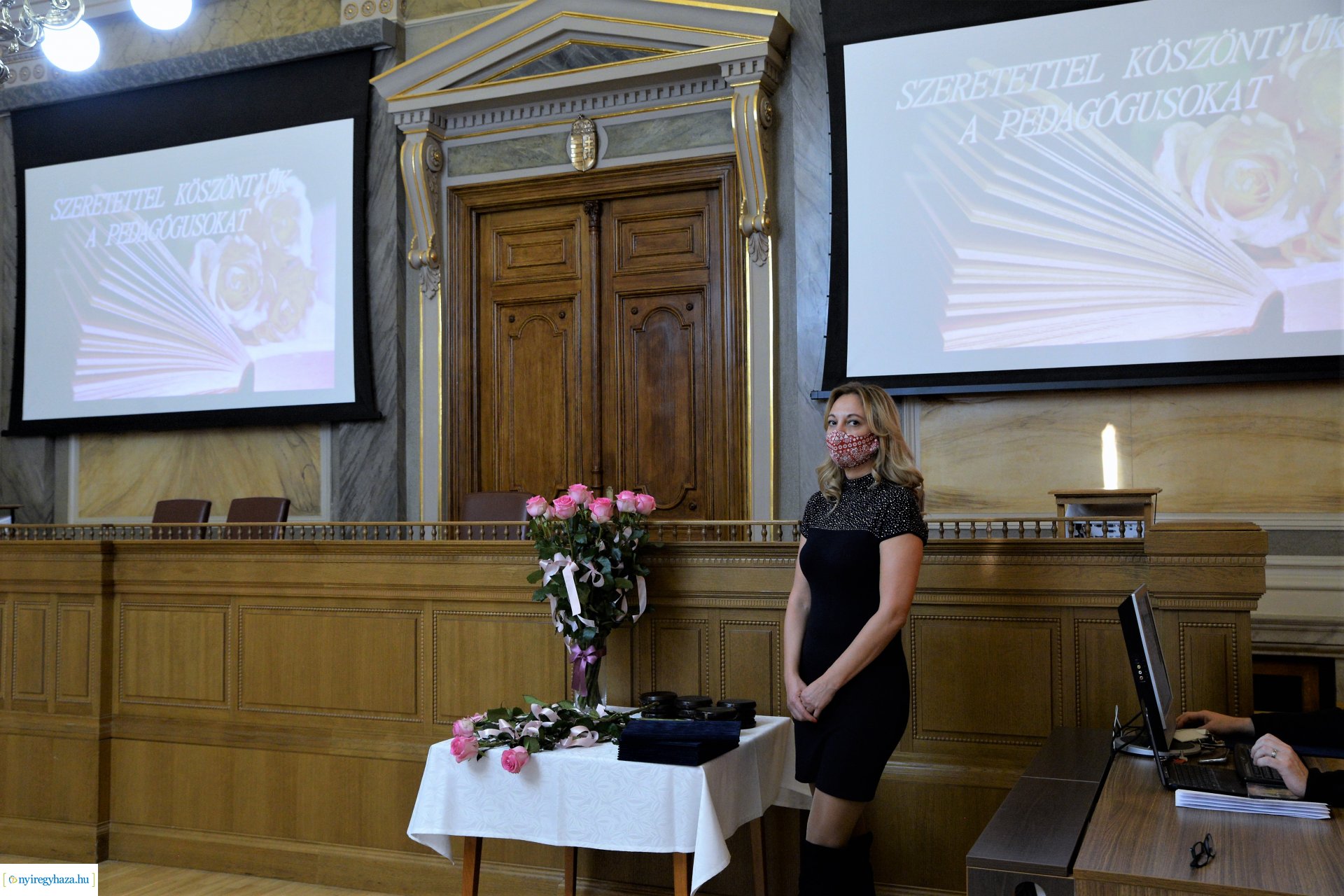 Pedagógusok köszöntése a Városházán