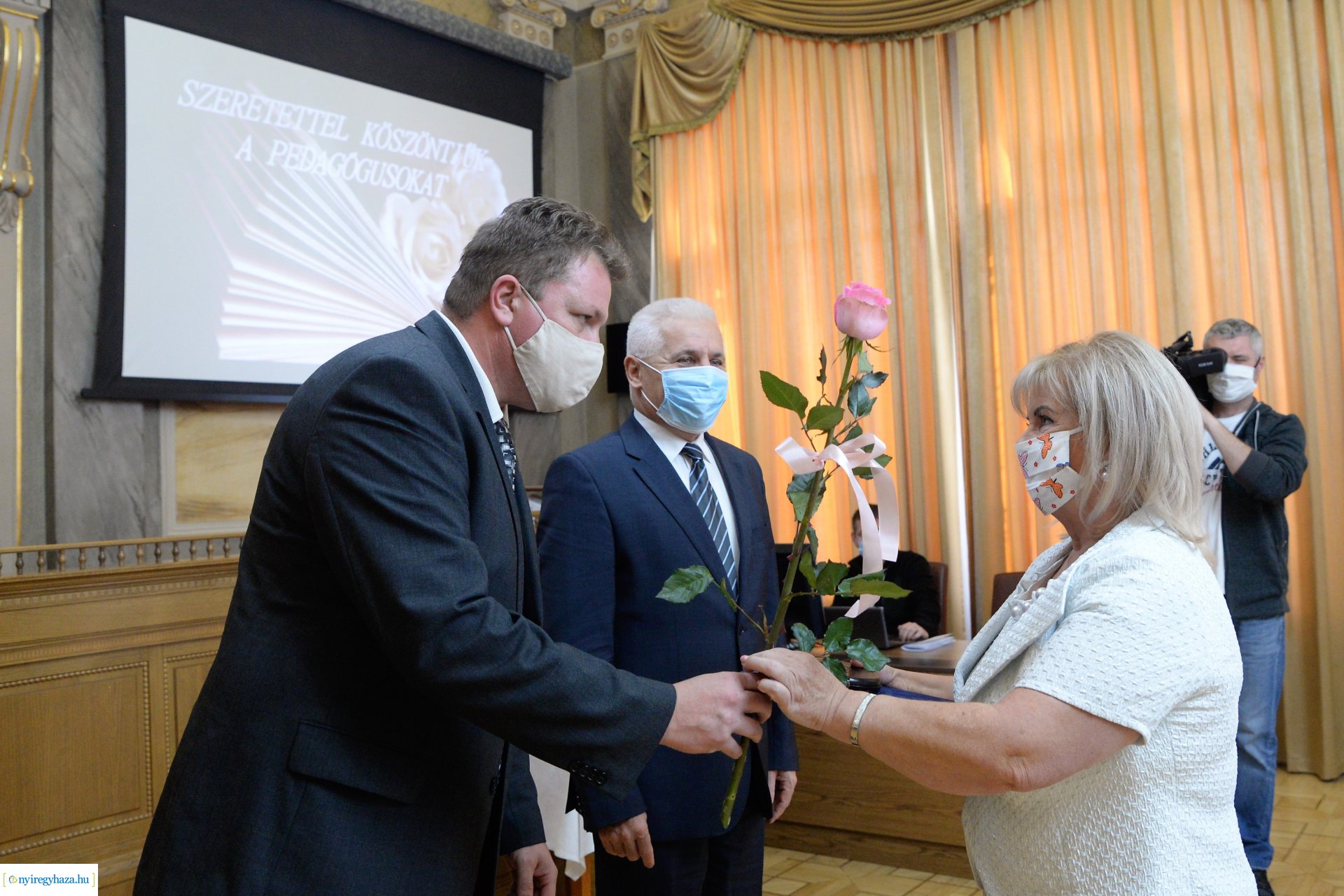 Pedagógusok köszöntése a Városházán