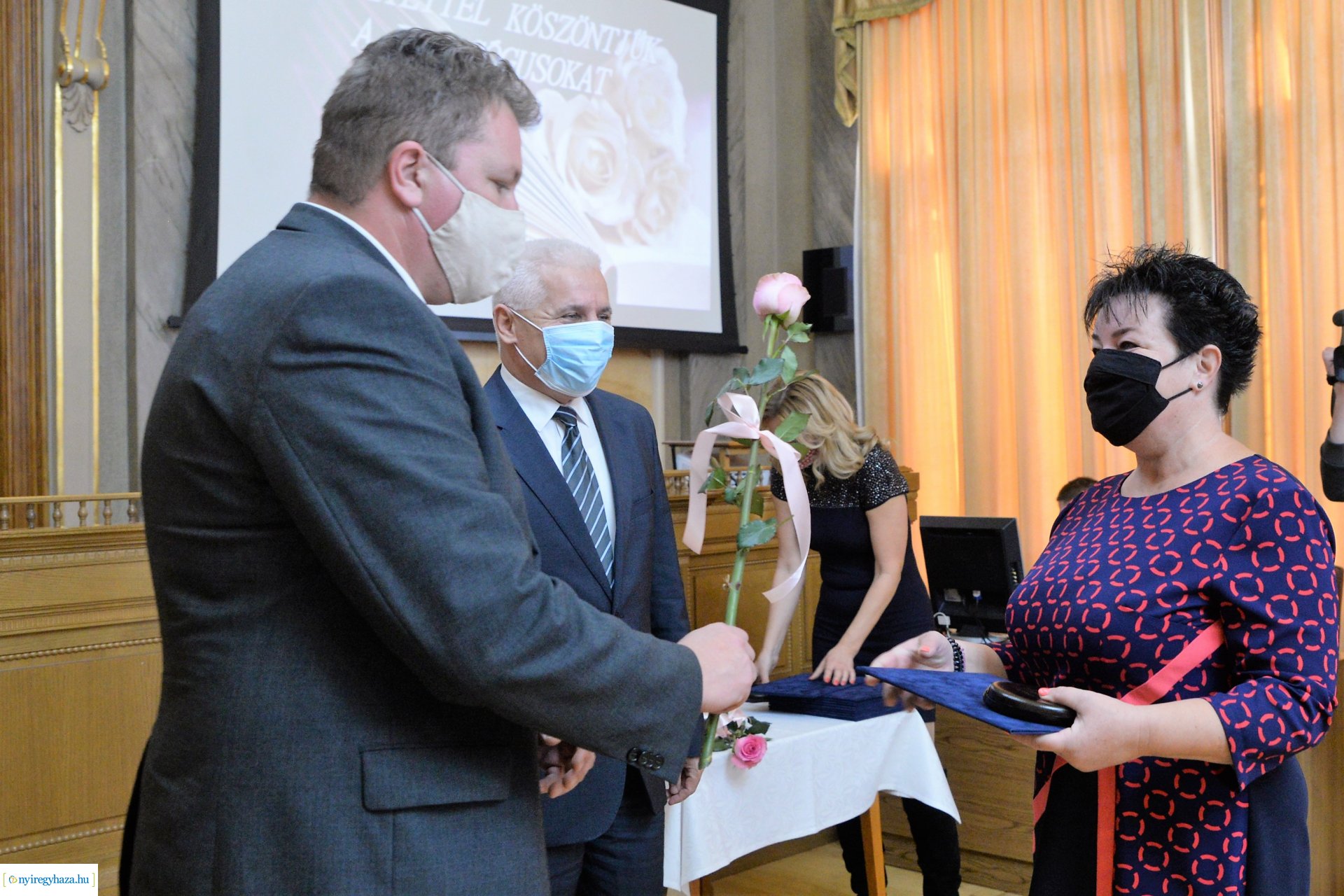 Pedagógusok köszöntése a Városházán