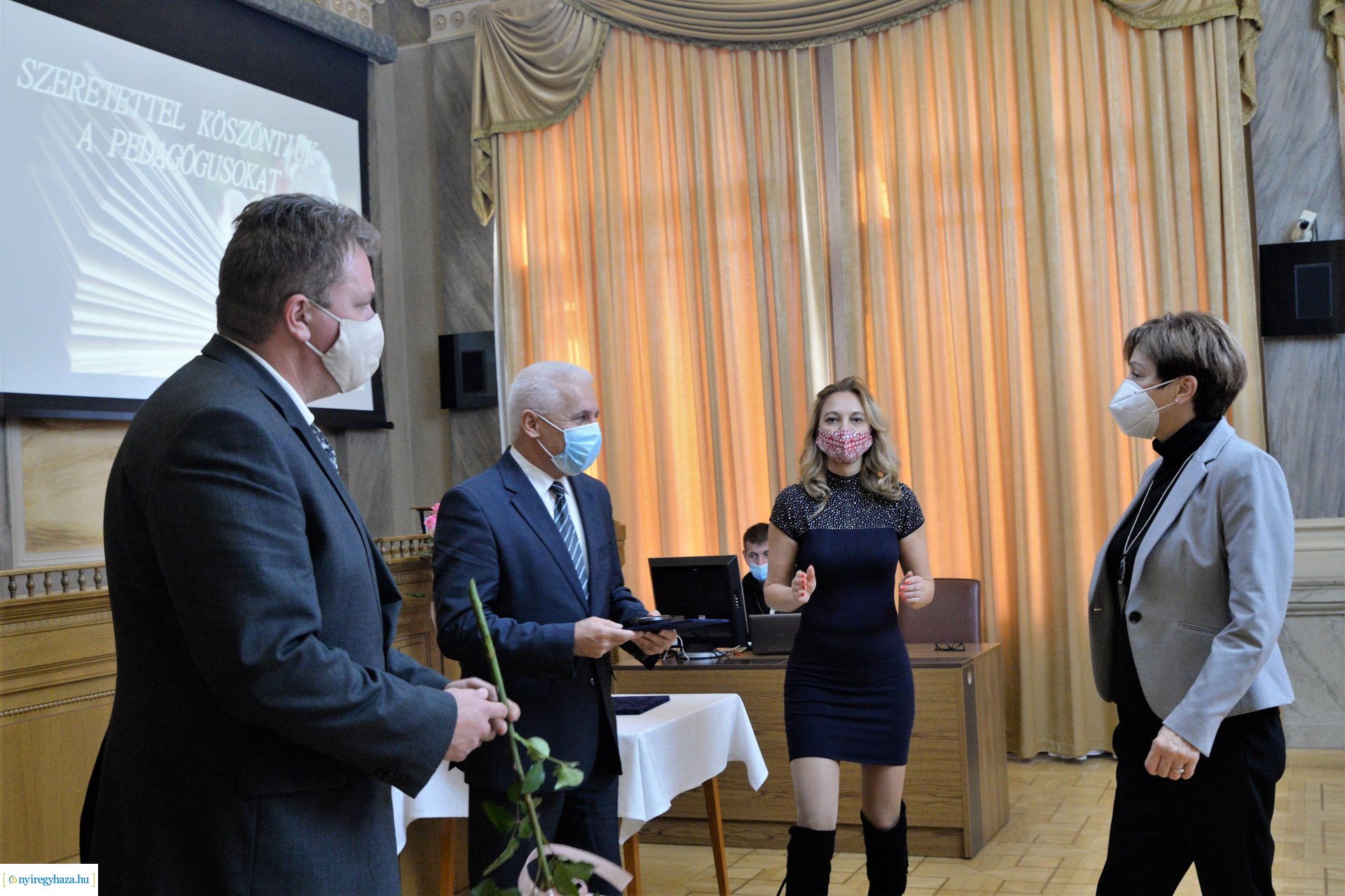 Pedagógusok köszöntése a Városházán