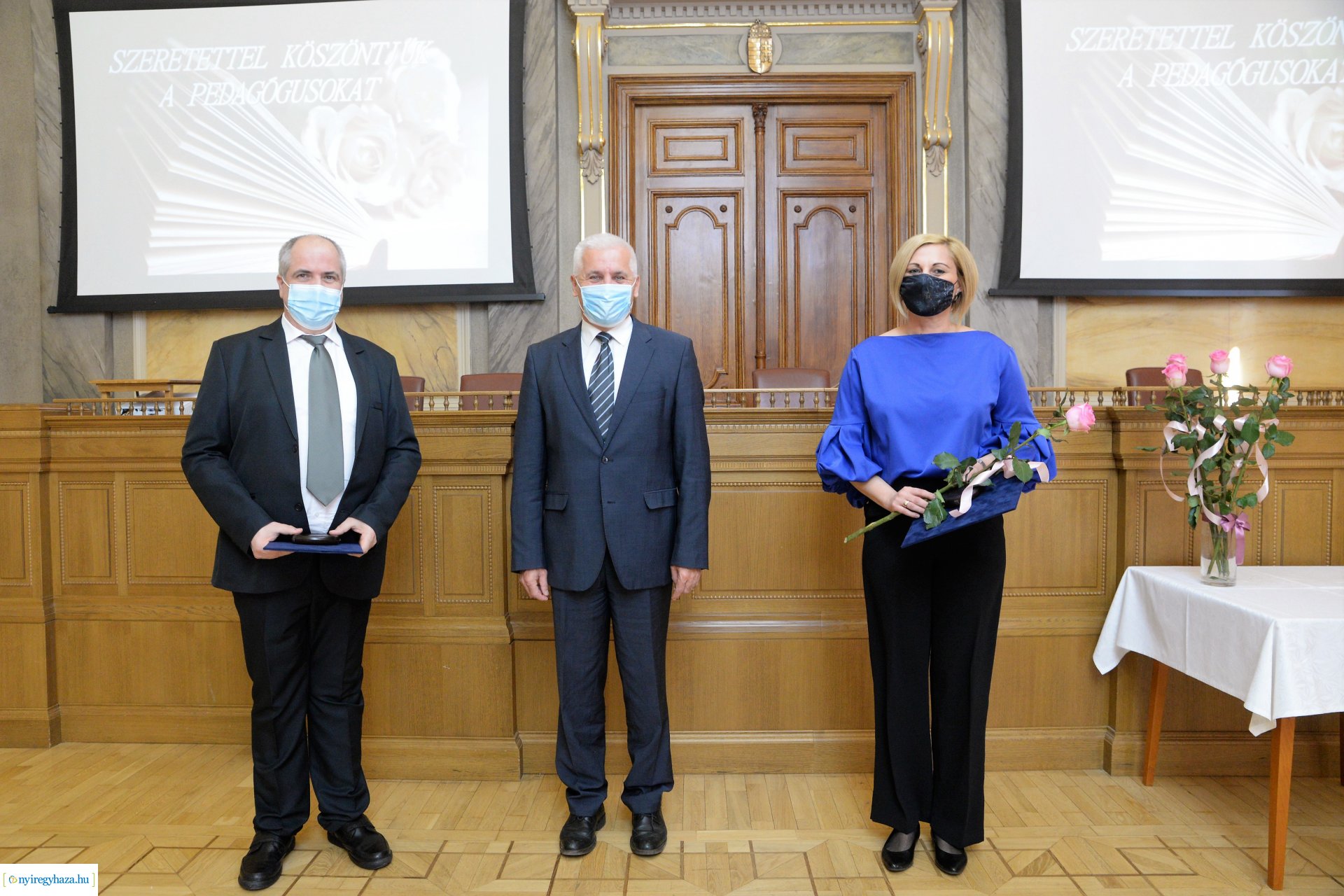 Pedagógusok köszöntése a Városházán